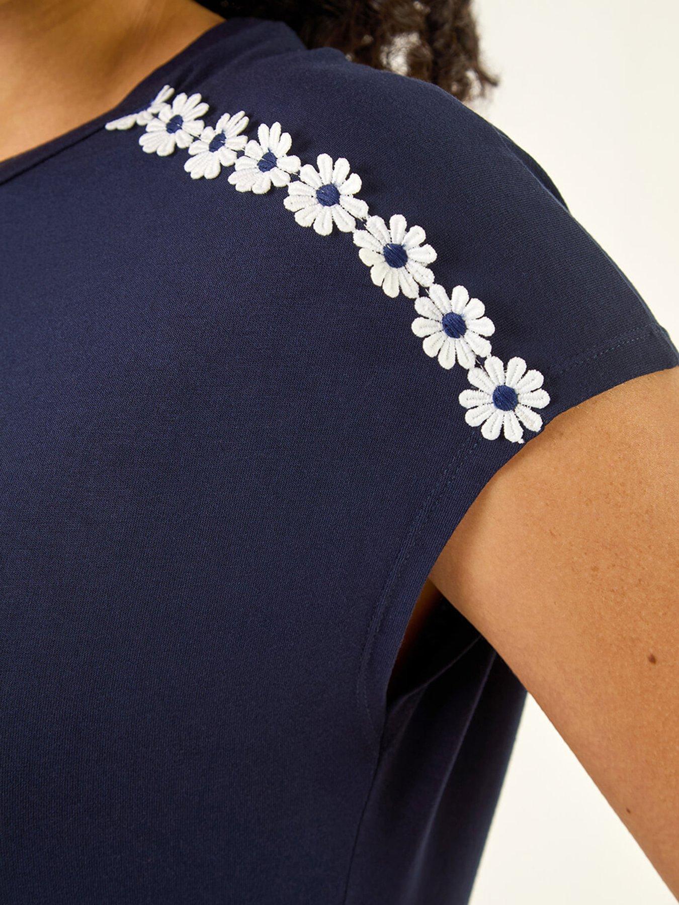  image of roman-daisy-shoulder-trim-top