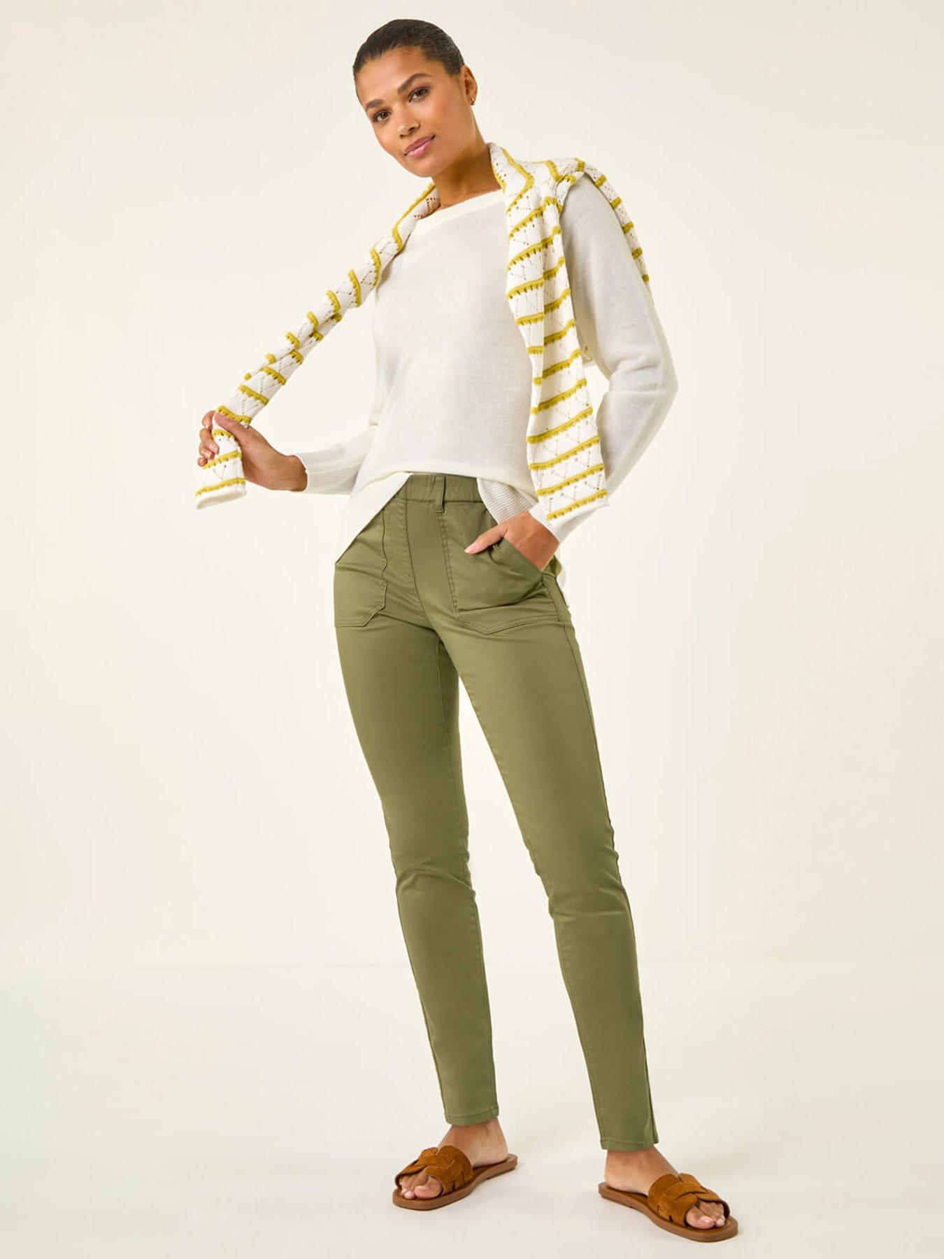  image of roman-utility-stretch-jegging-trouser