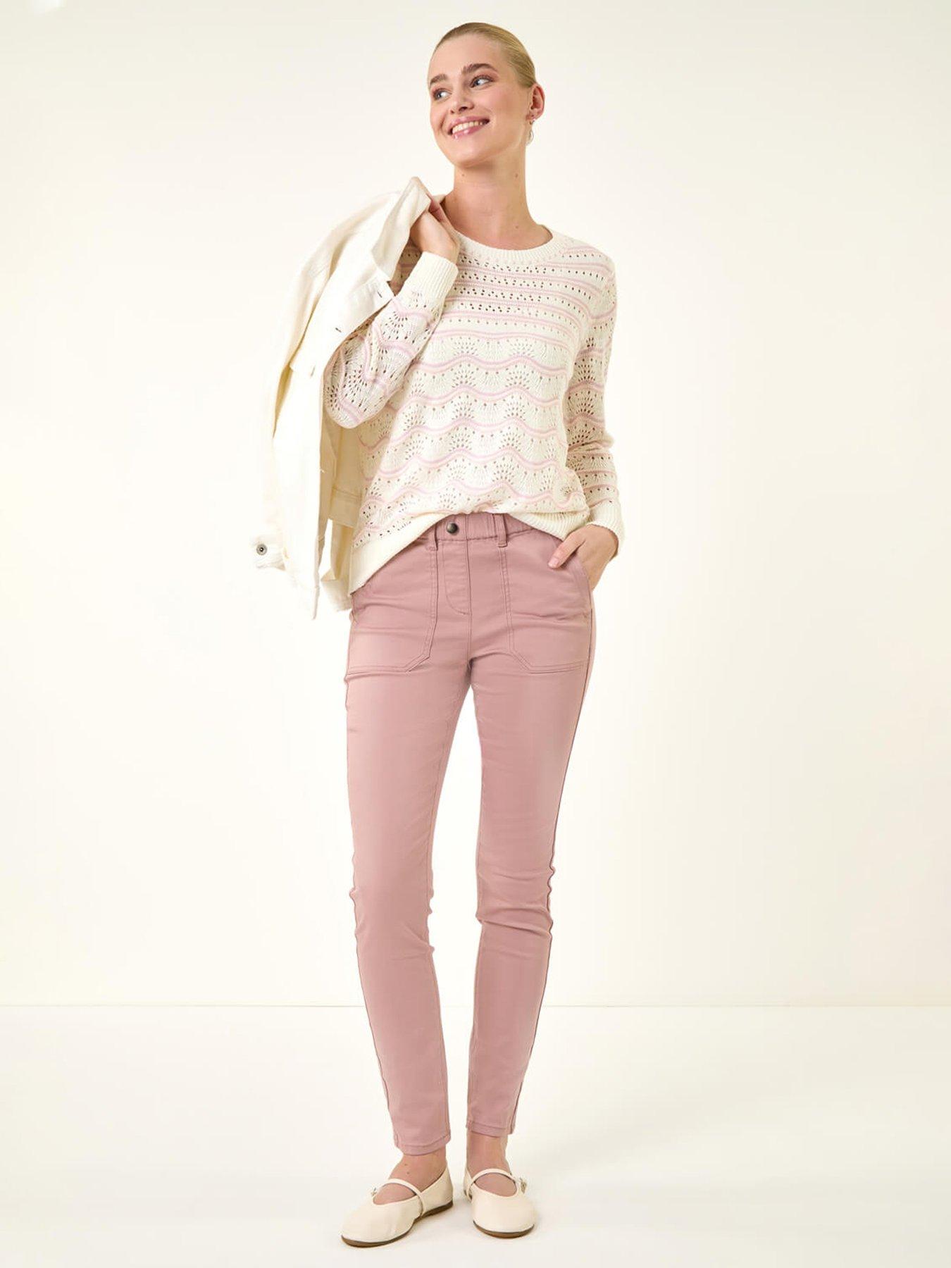  image of roman-utility-stretch-jegging-trouser