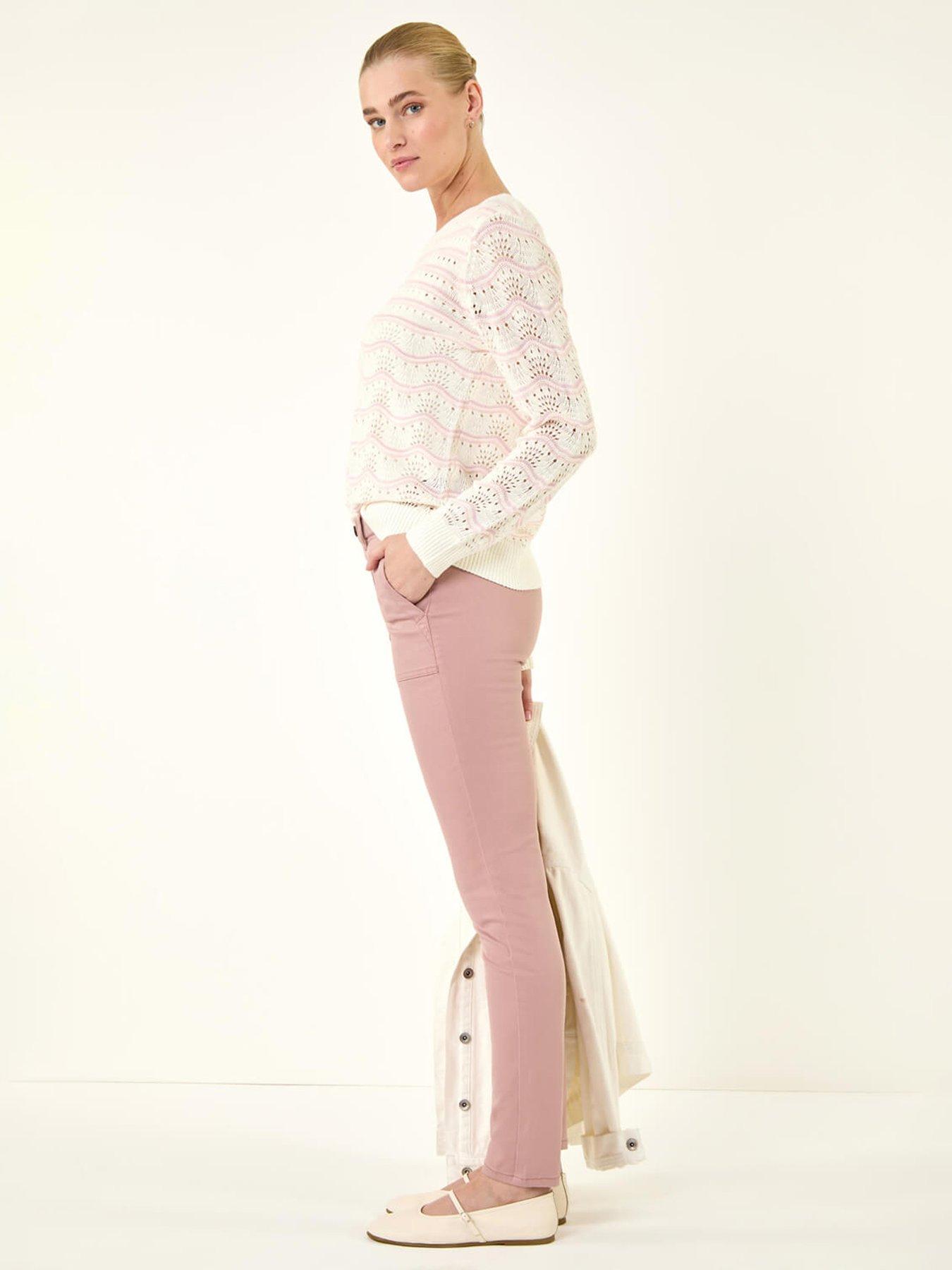  image of roman-utility-stretch-jegging-trouser