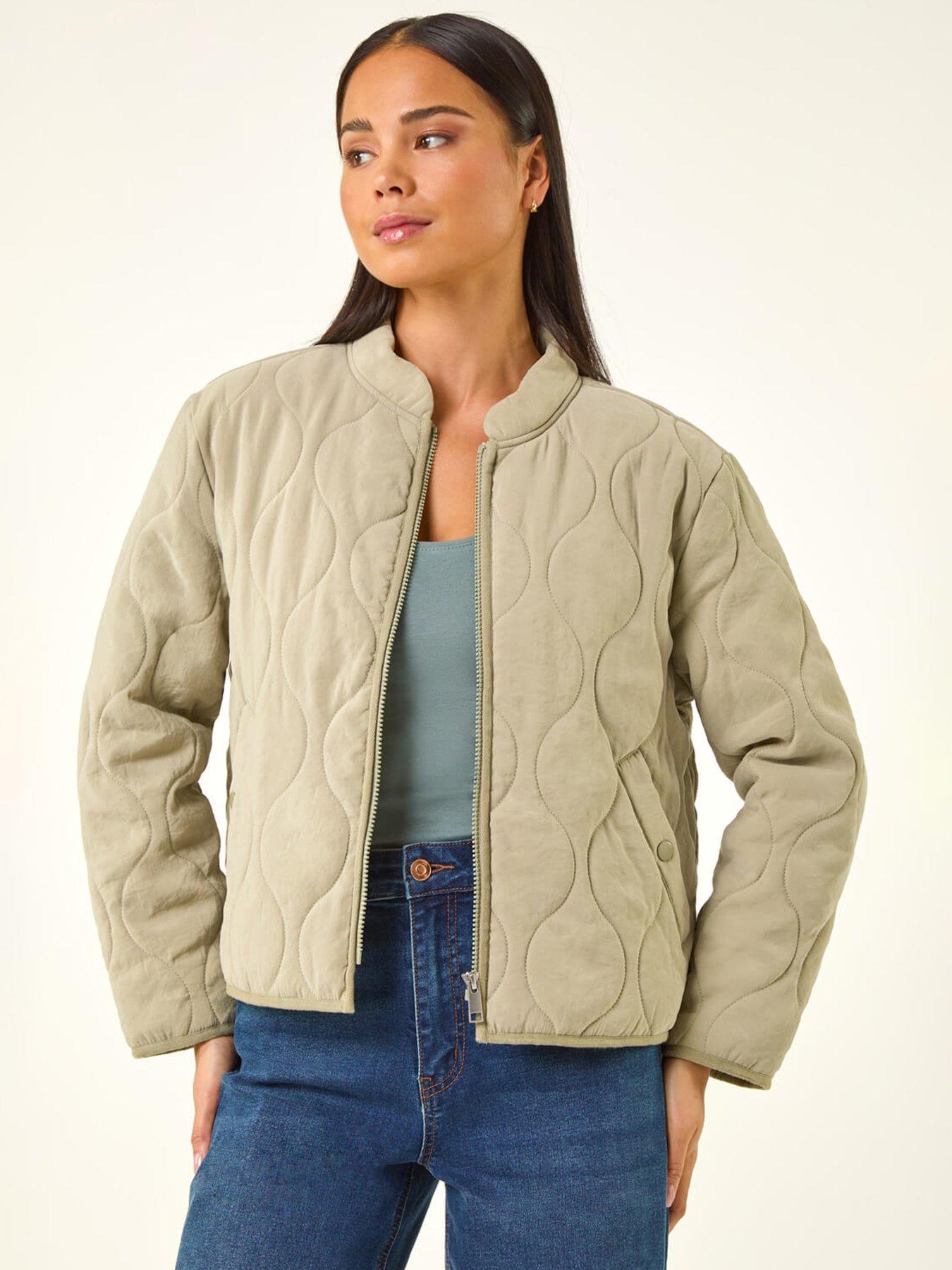 Roman Petite Quilted Puffer Jacket