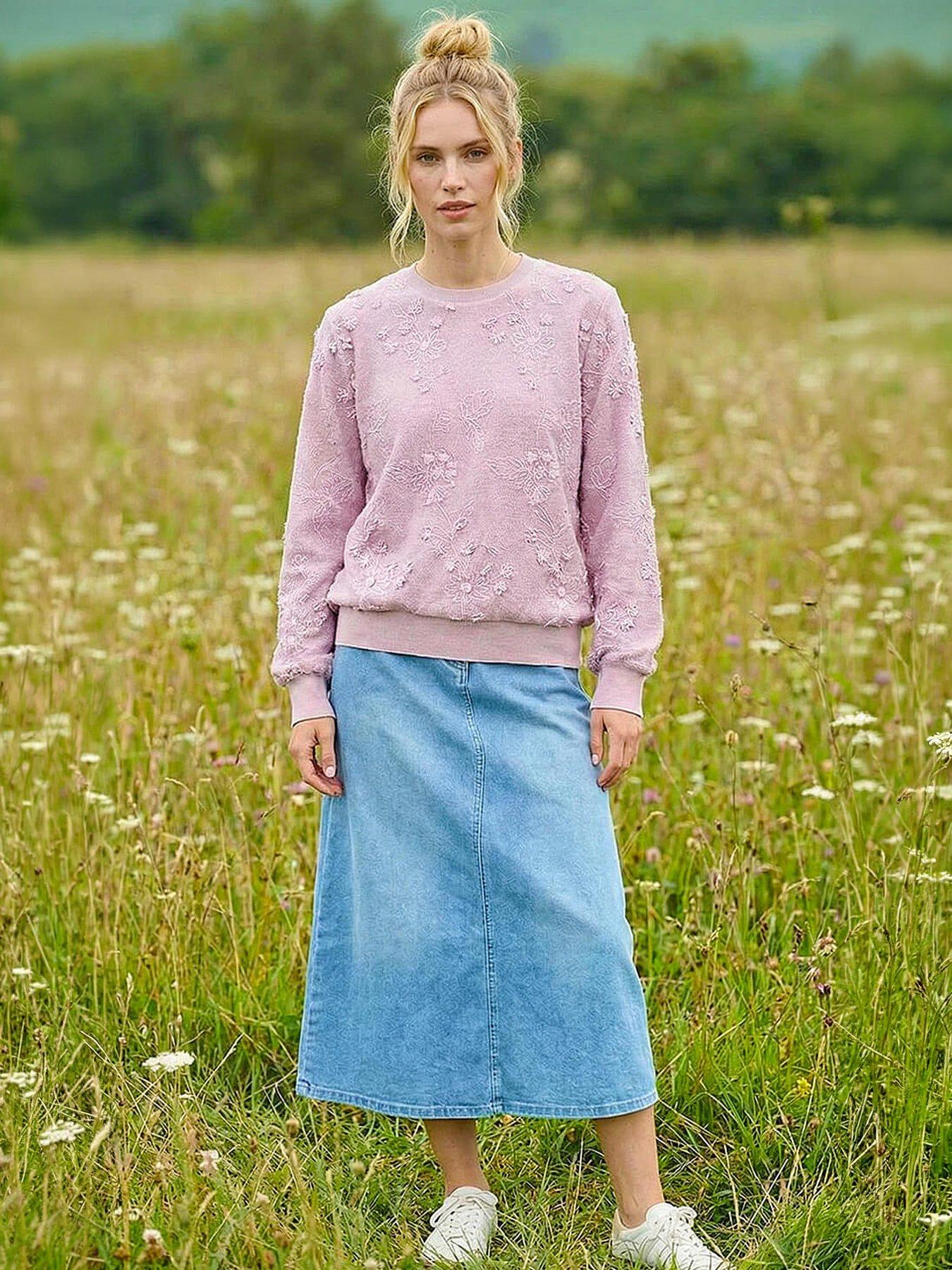 roman-floral-mesh-knit-jumper