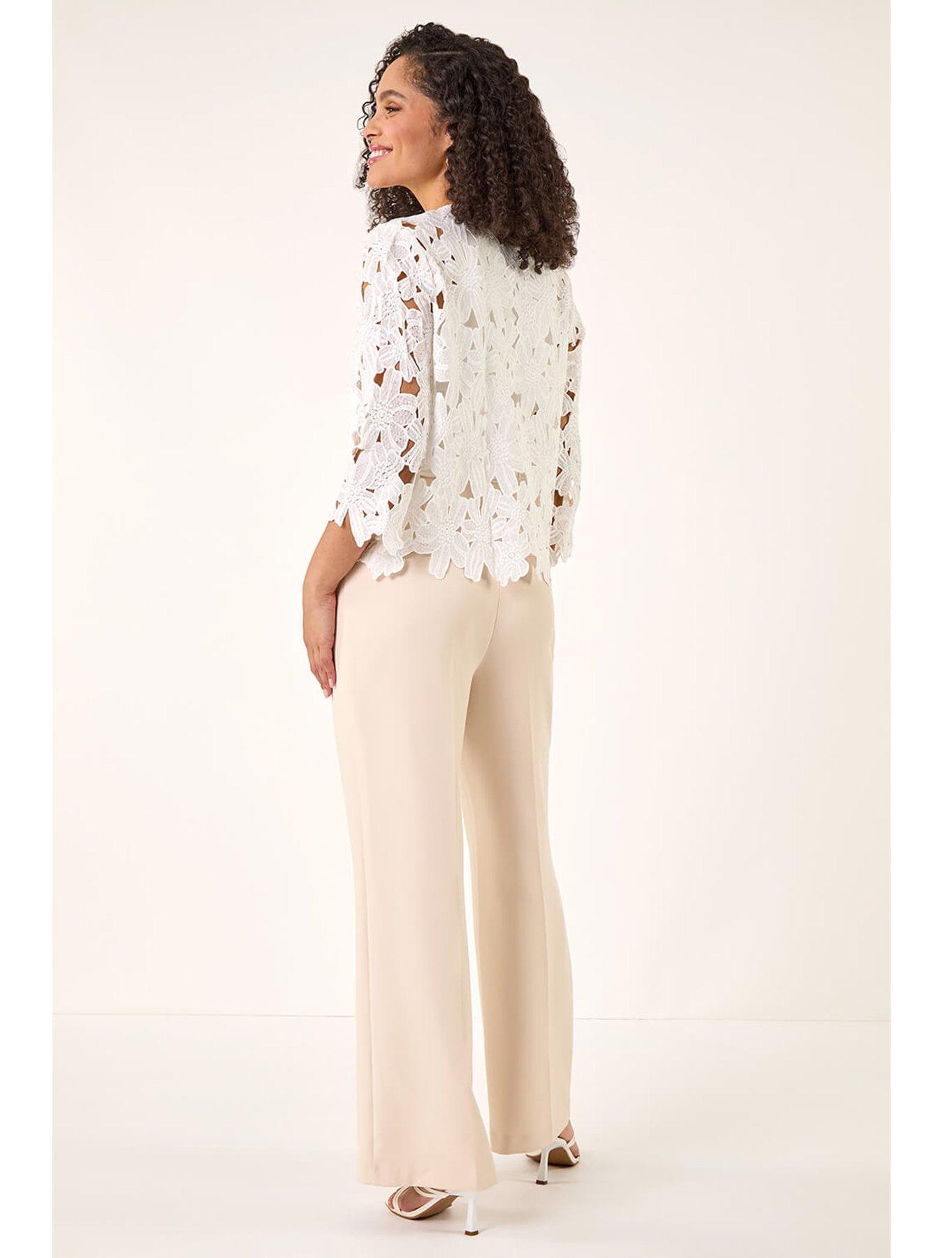 Image 2 of 5 of Roman Crochet Lace Jacket
