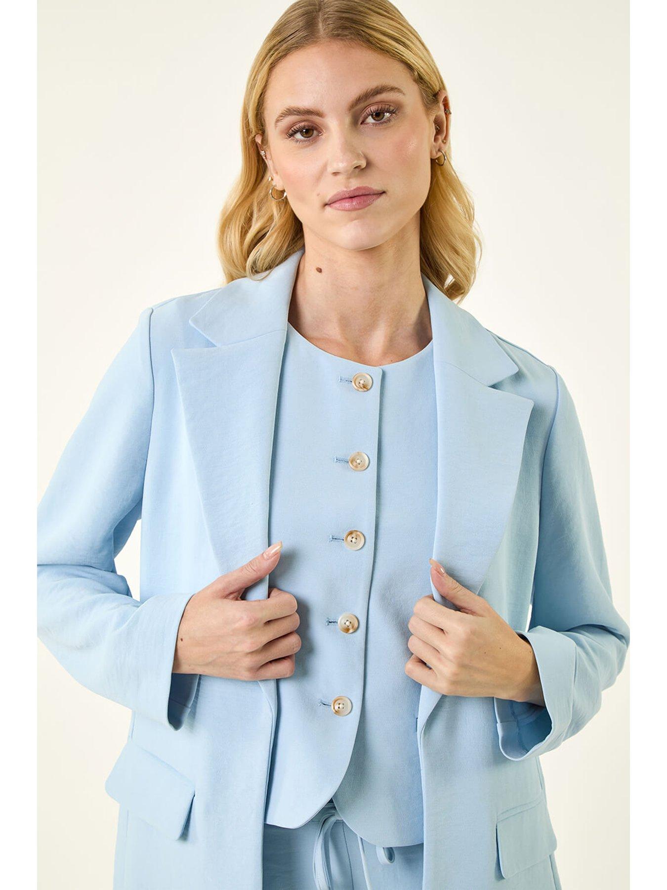 Image 4 of 5 of Roman Lightweight Relaxed Blazer