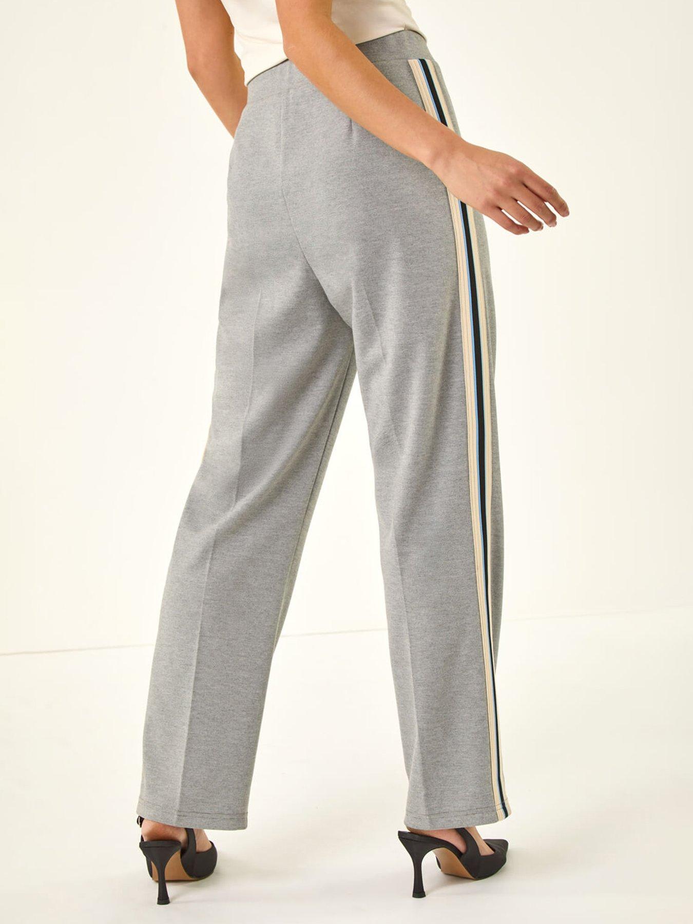  image of roman-petite-side-stripe-ponte-trouser