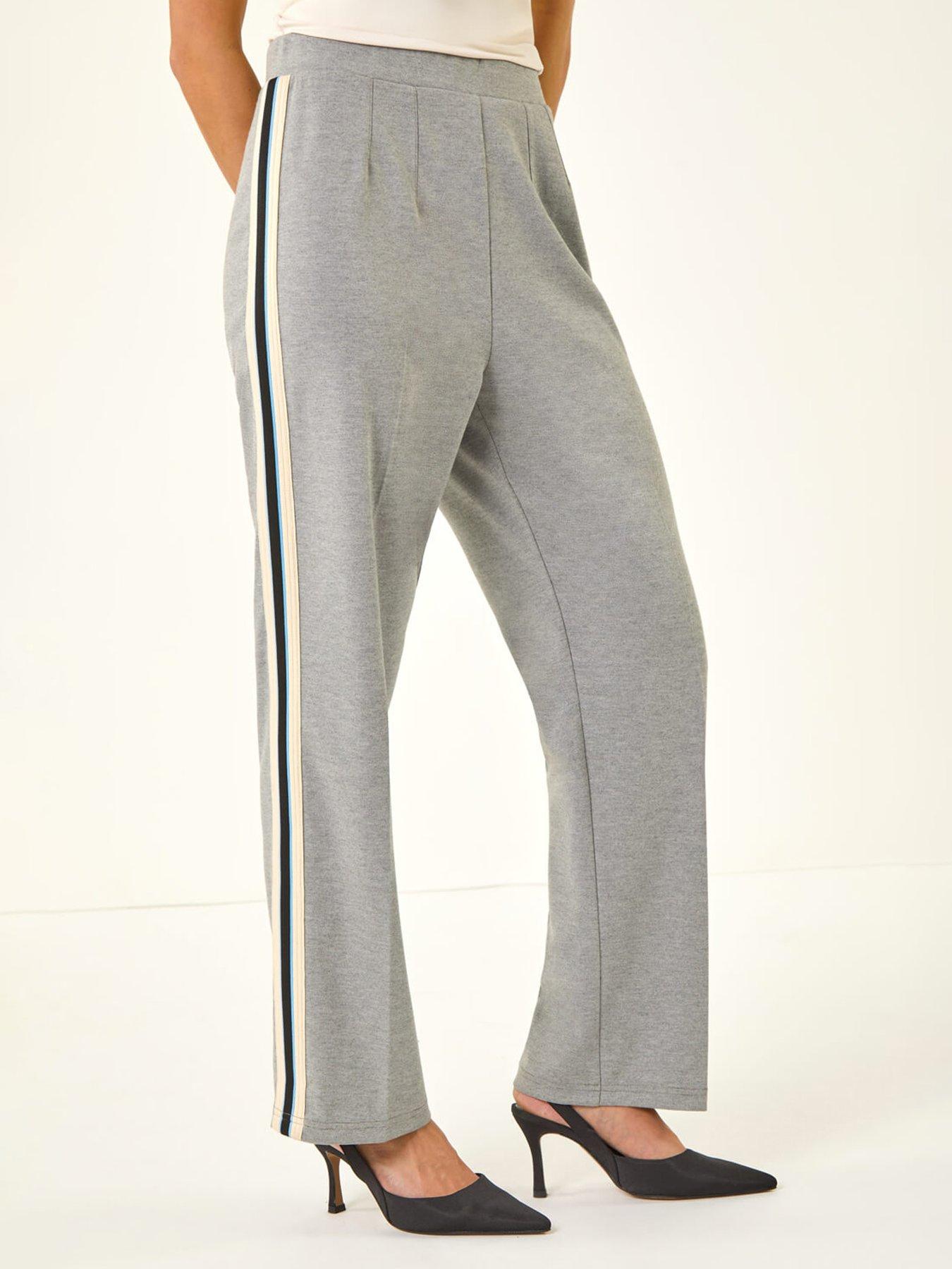  image of roman-petite-side-stripe-ponte-trouser