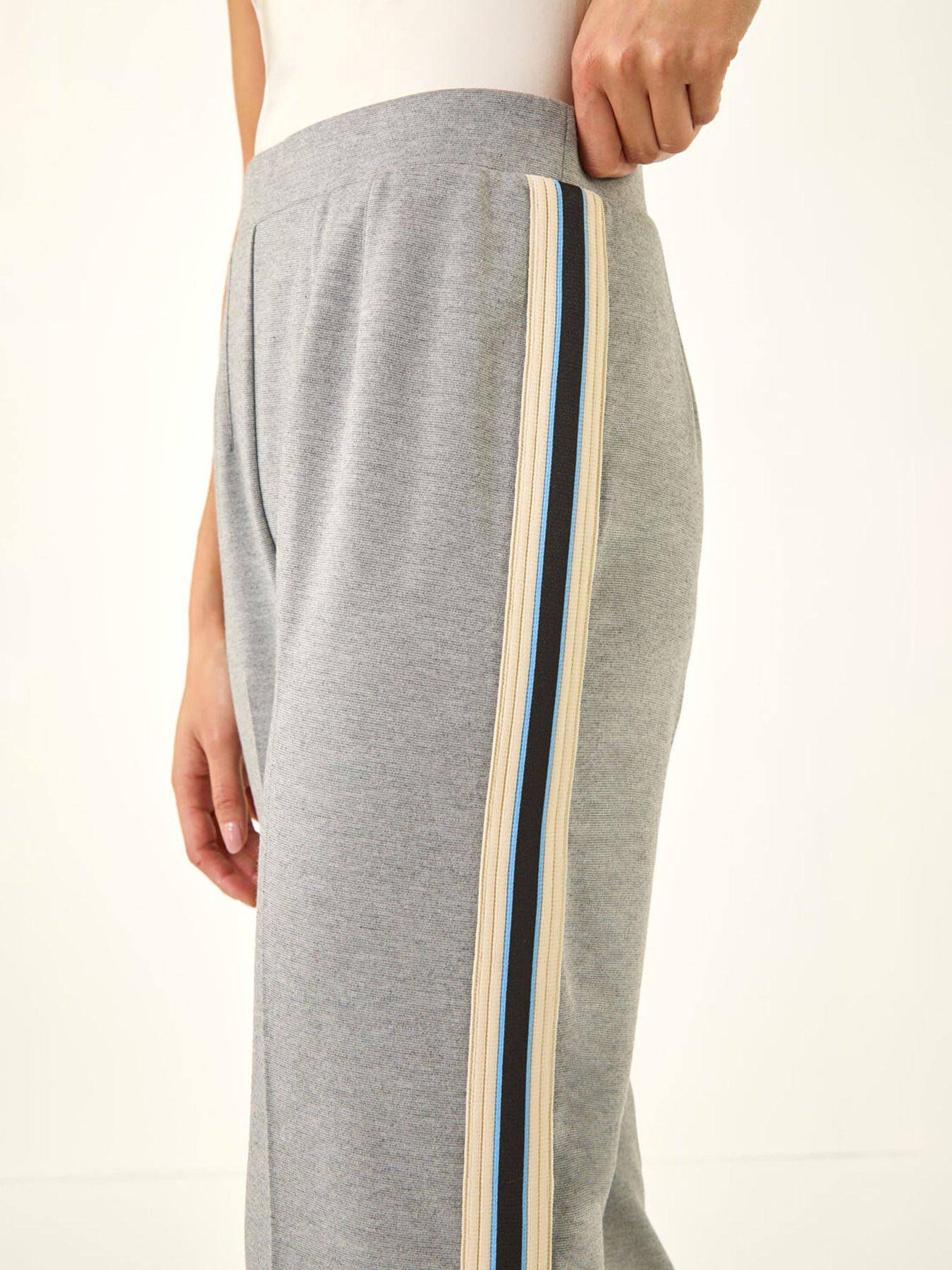  image of roman-petite-side-stripe-ponte-trouser