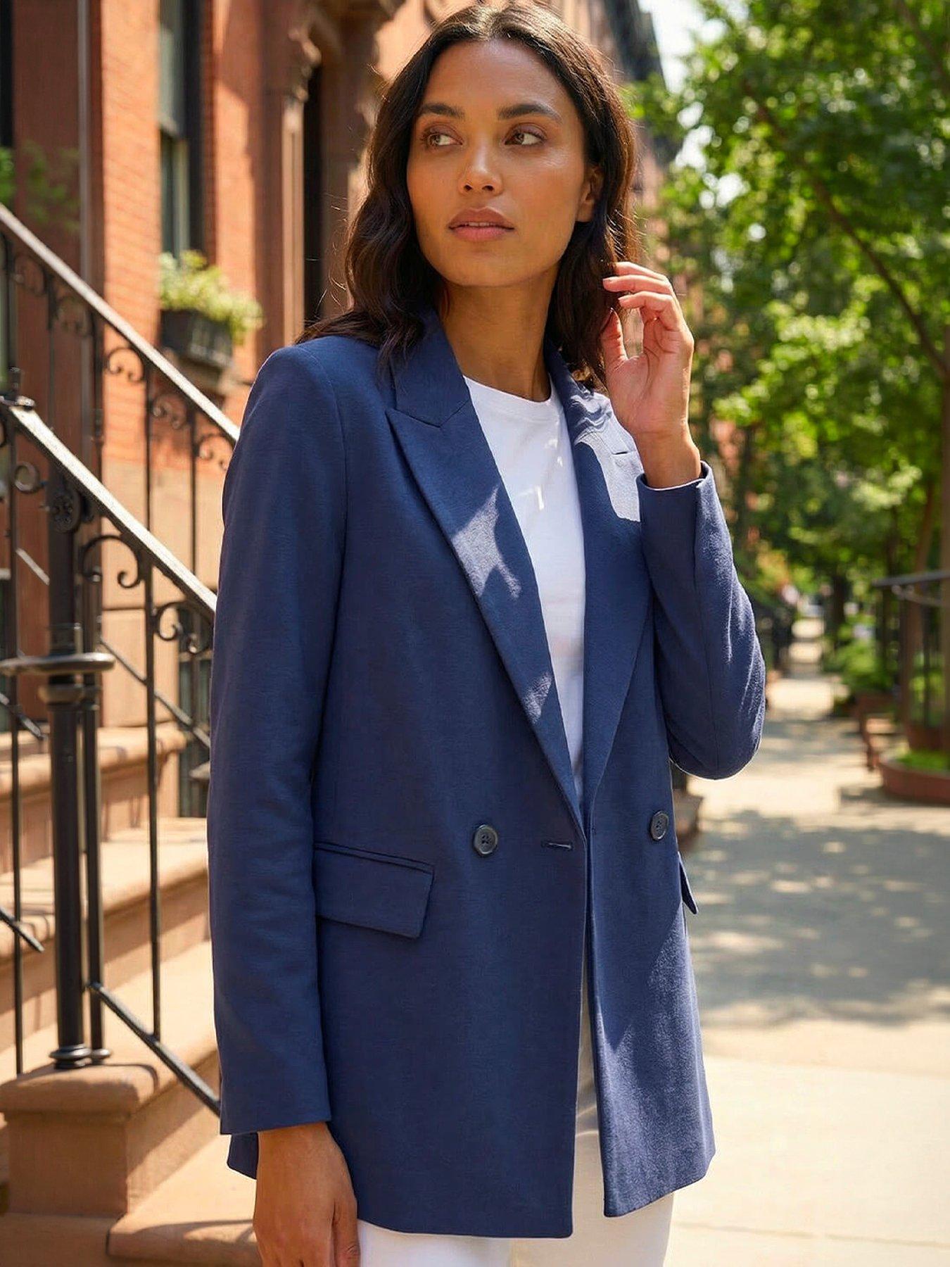 Image 1 of 5 of Roman Premium Stretch Ponte Blazer