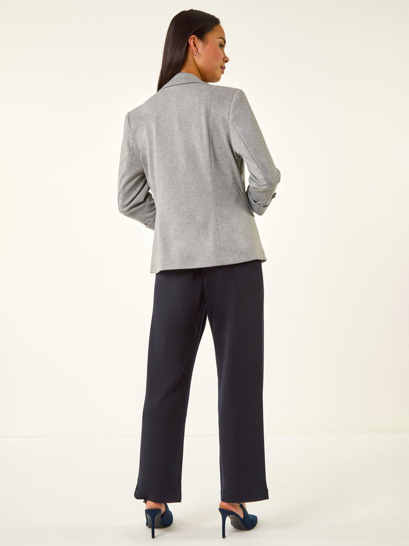  image of roman-petite-pocket-ponte-blazer