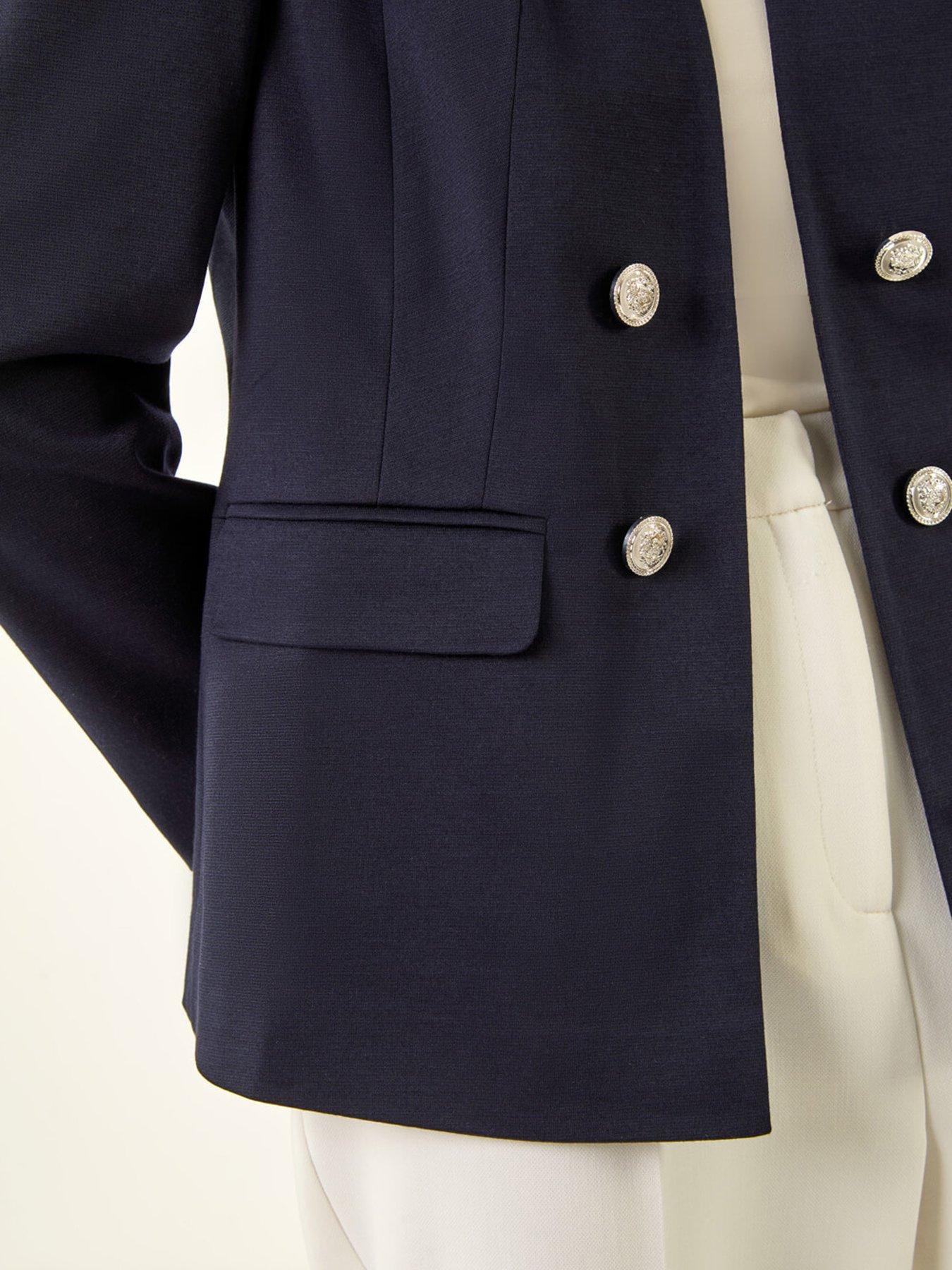  image of roman-petite-pocket-ponte-blazer