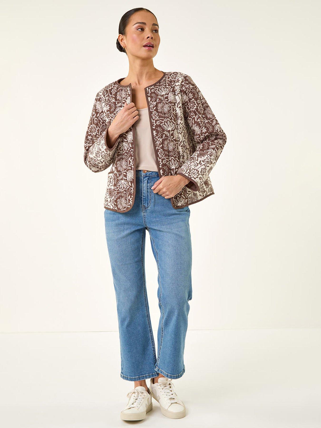 Image 3 of 5 of Roman Petite Quilted Puffer Jacket