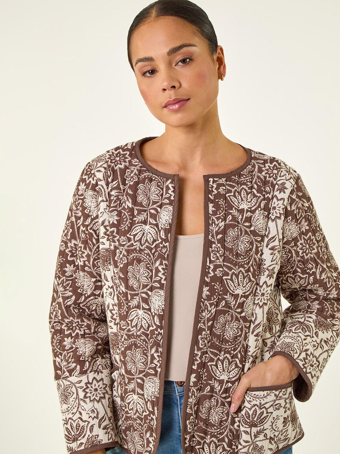 Image 4 of 5 of Roman Petite Quilted Puffer Jacket