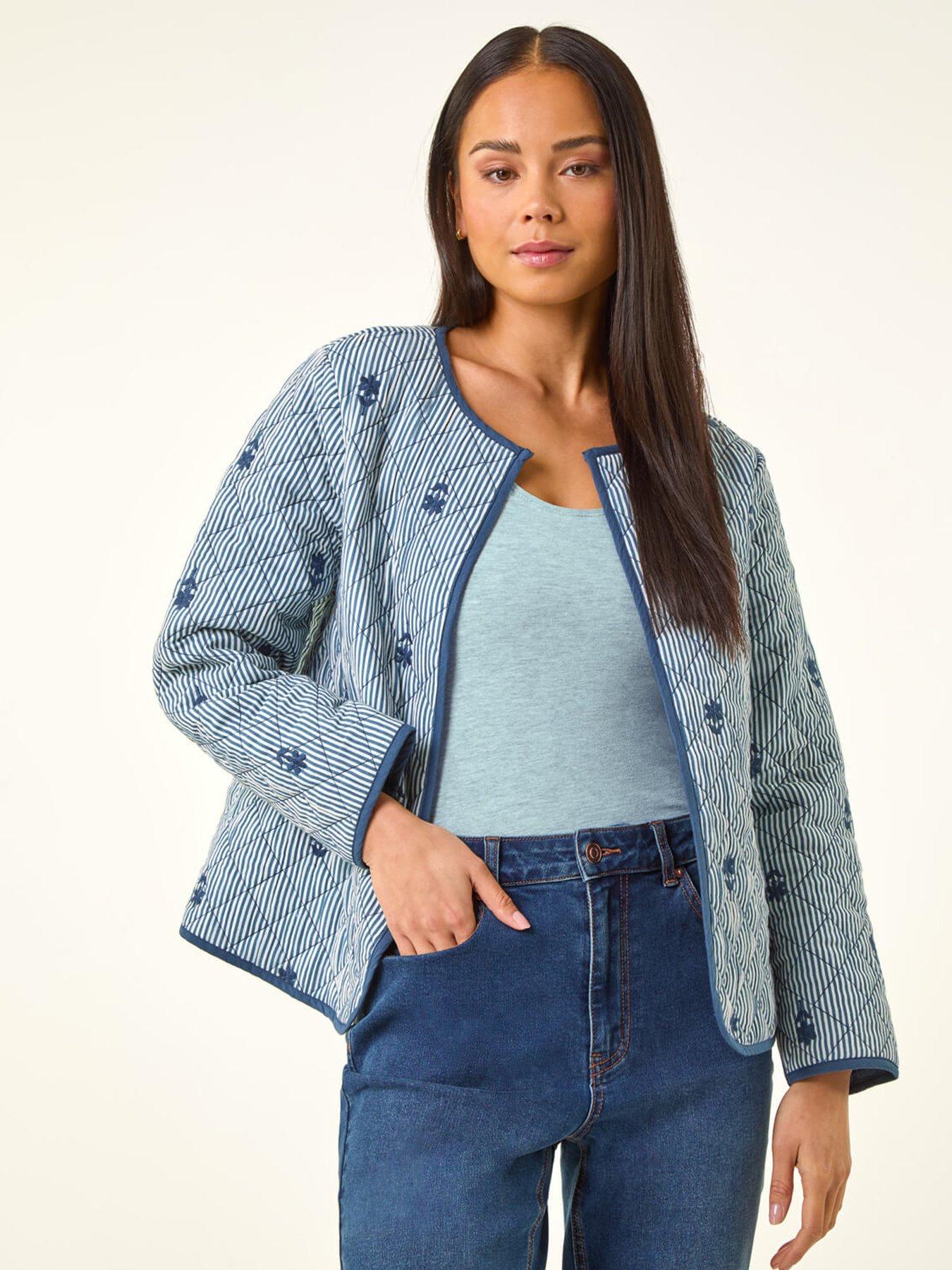 Image 4 of 5 of Roman Petite Quilted Padded Jacket