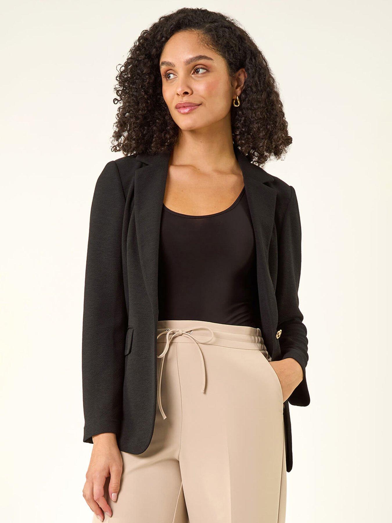Roman Textured Pocket Stretch Jacket