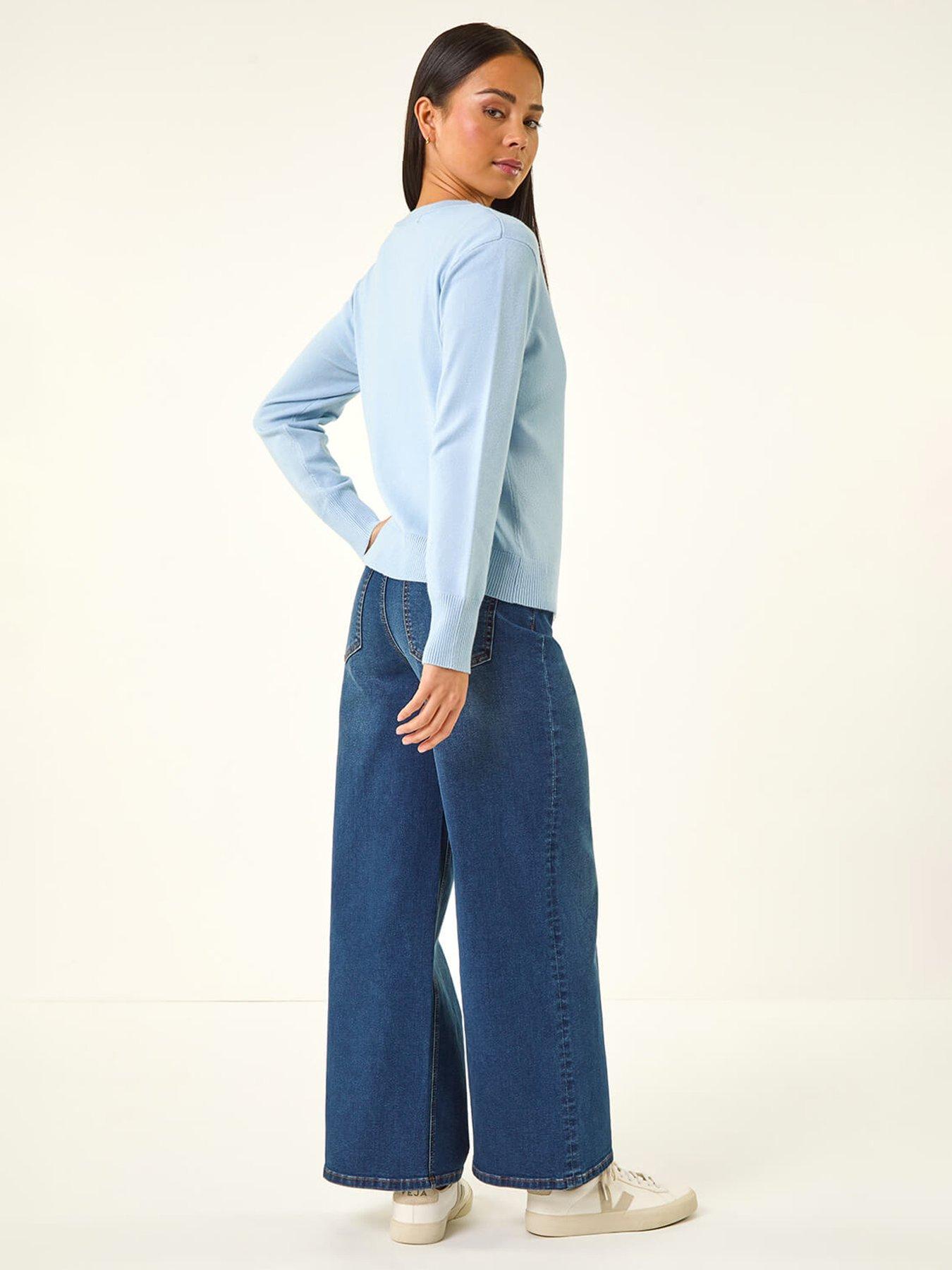  image of roman-petite-buttoned-cardigan