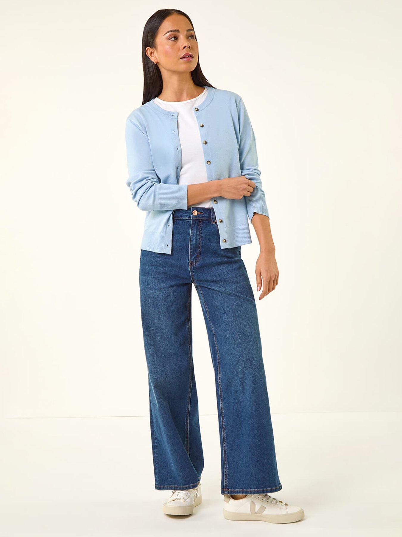  image of roman-petite-buttoned-cardigan