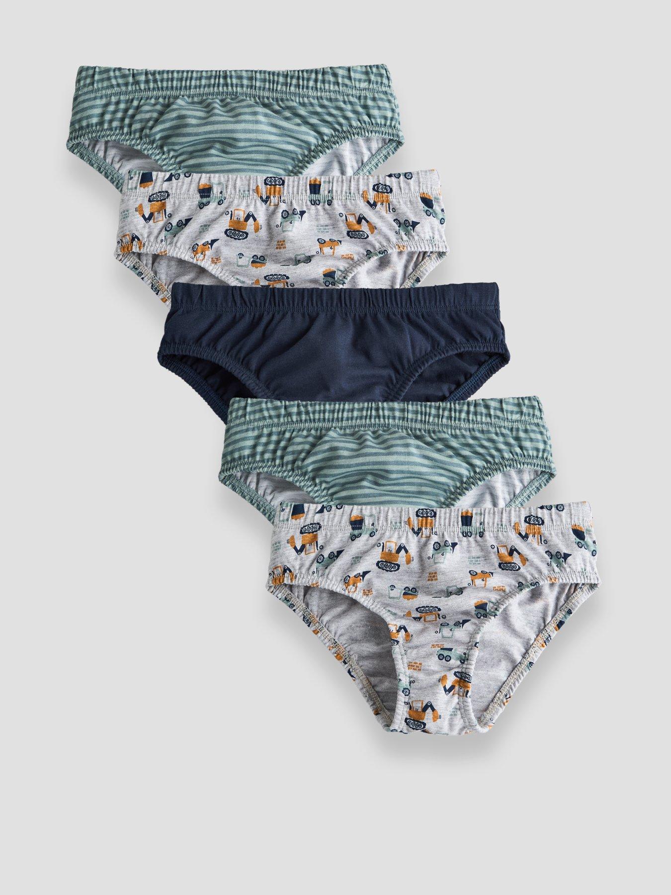 The Very Collection Boys' 5 Pack Transport Briefs - Multi