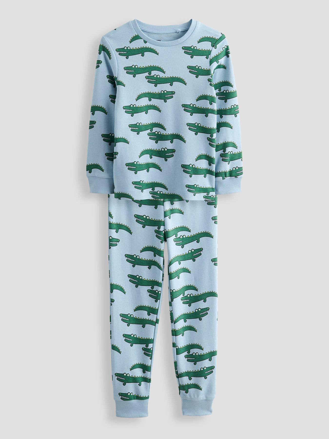 Image 3 of 5 of The Very Collection 3 Pack Safari Print Long Sleeve Pyjamas - Multi