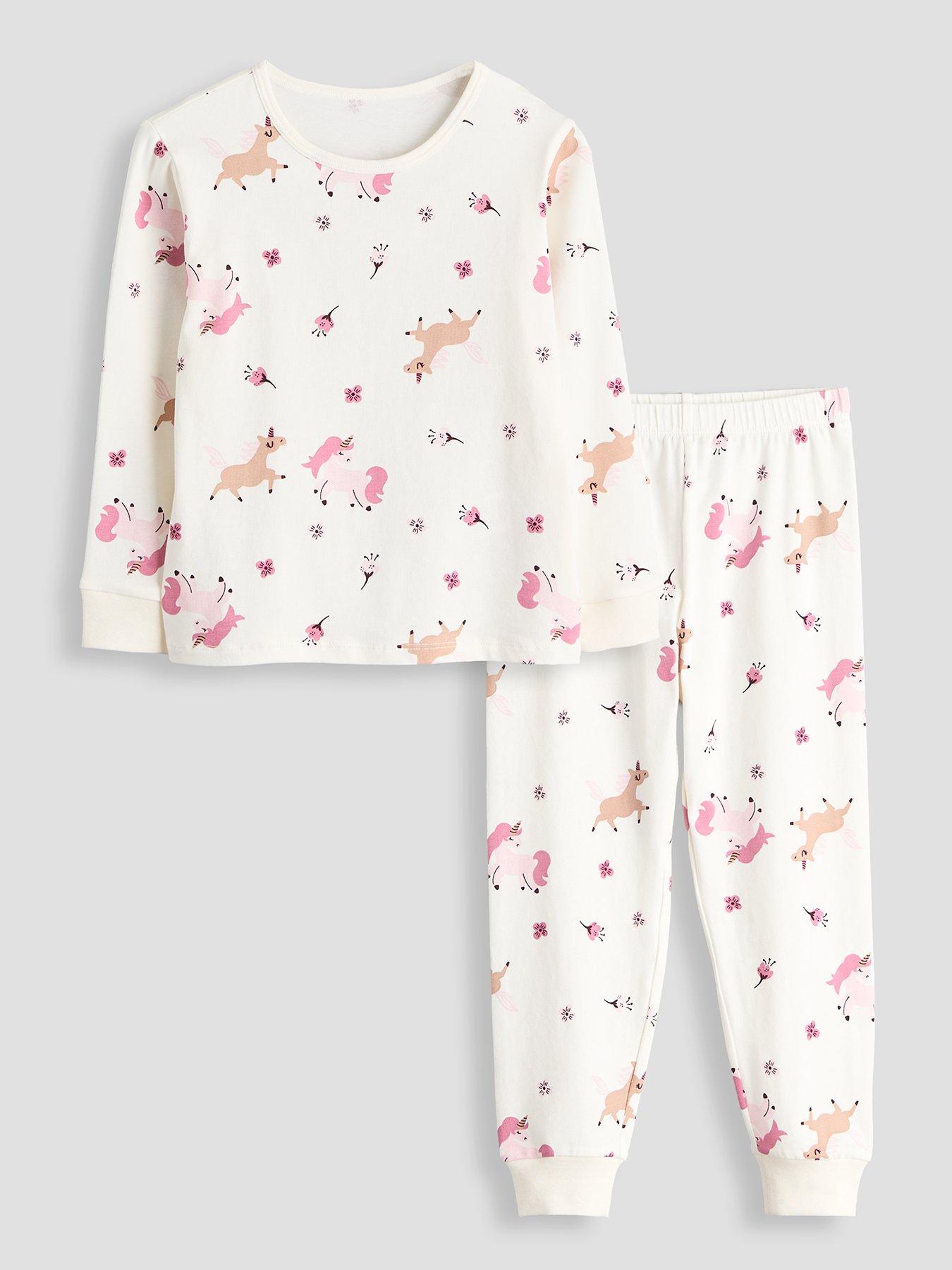 The Very Collection Unicorn Printed Single Long Sleeve Pyjama