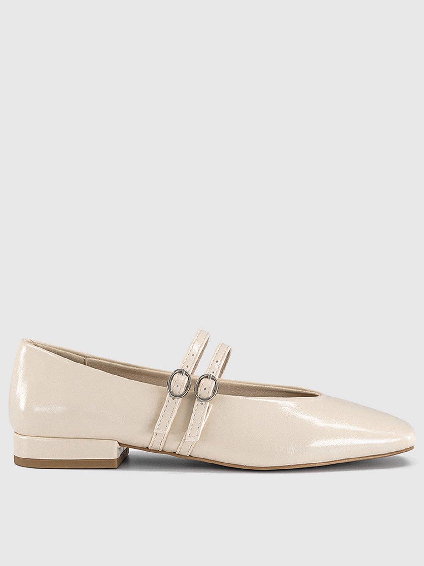 Image 1 of 4 of OFFICE Francisco - Double Strap Mary Jane - Off White