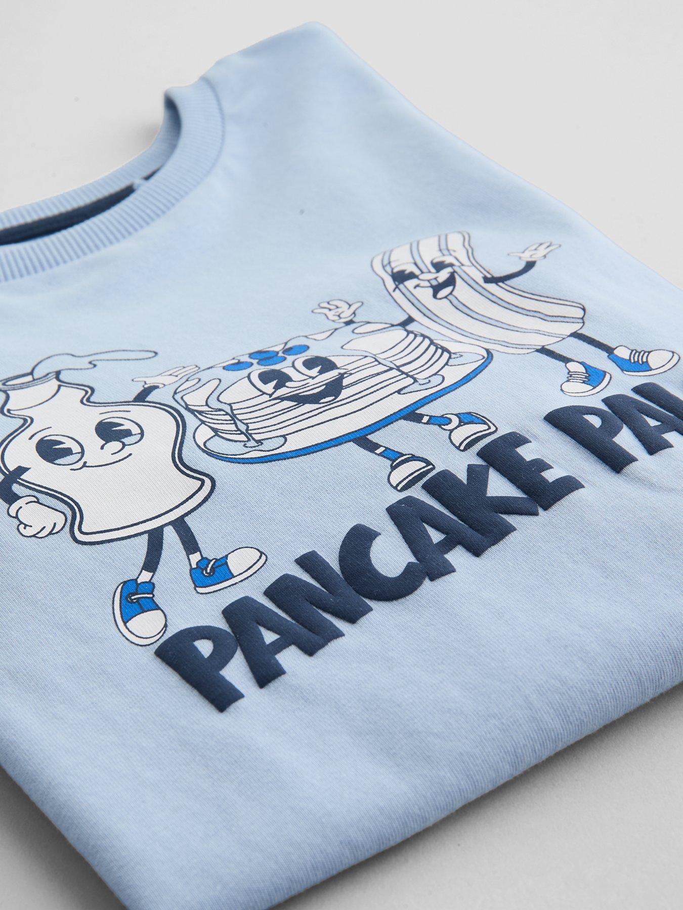 Image 4 of 5 of The Very Collection Pancake Pals Single Pyjama Set (9 months - 7 years) - Multi