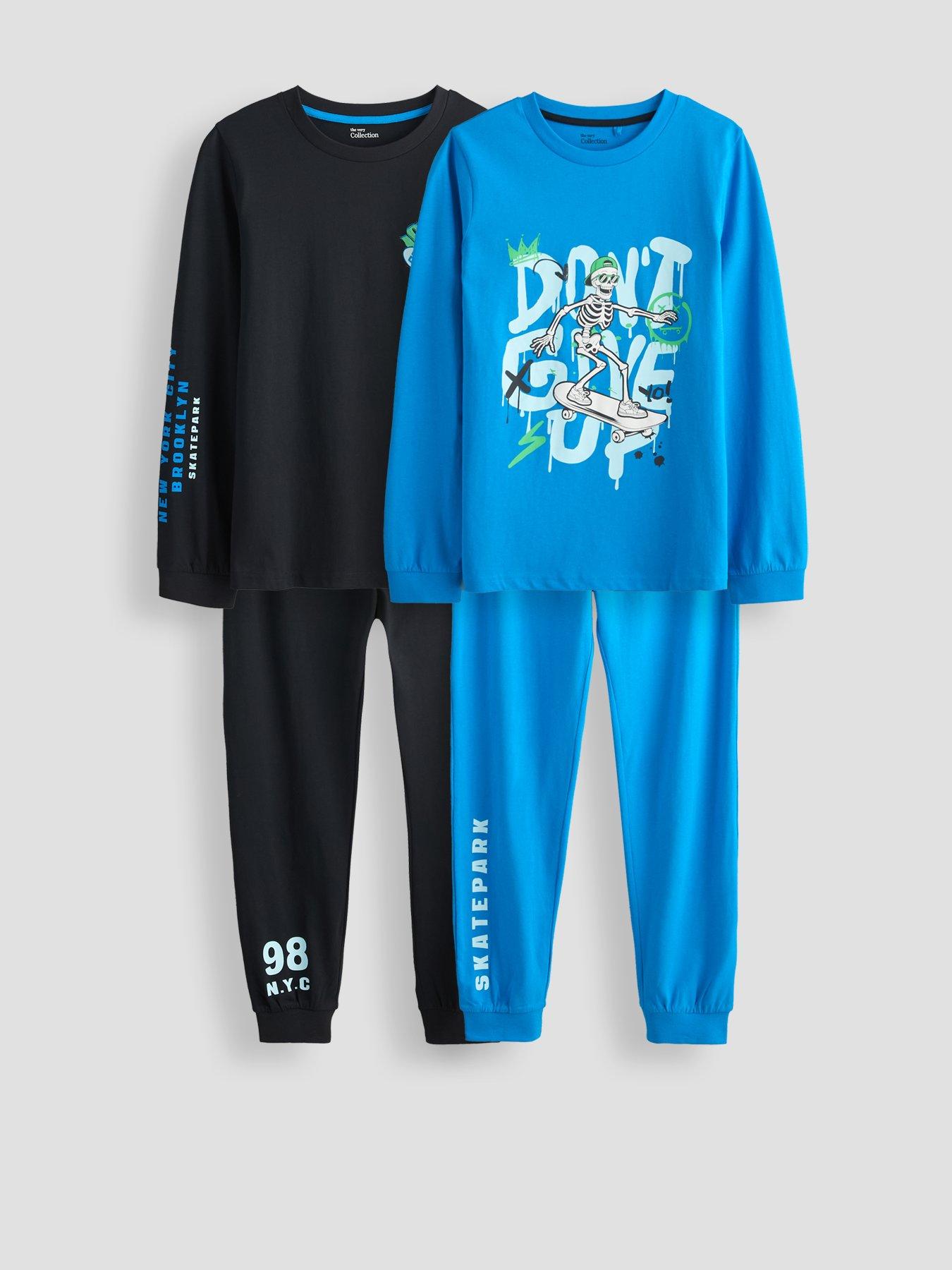 The Very Collection Boys Skater Single Jersey Basic Pj