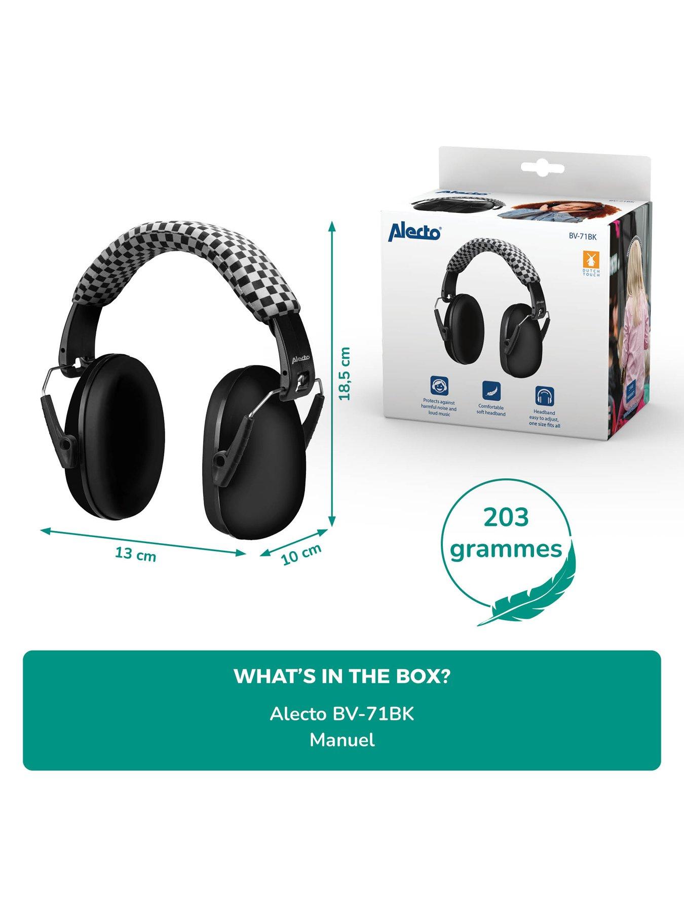  image of alecto-bv-71bk-hearing-protection-for-children-black