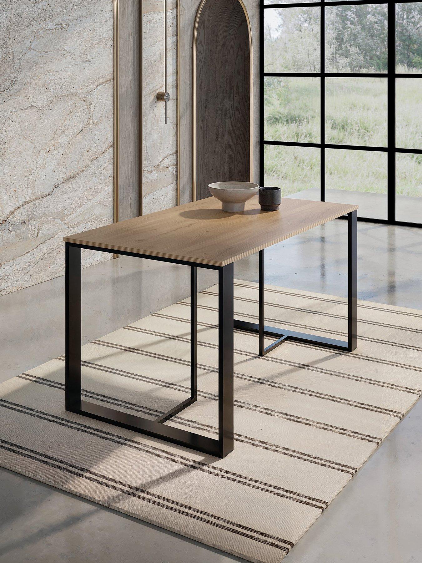  image of decortie-lenora-dining-table-oak