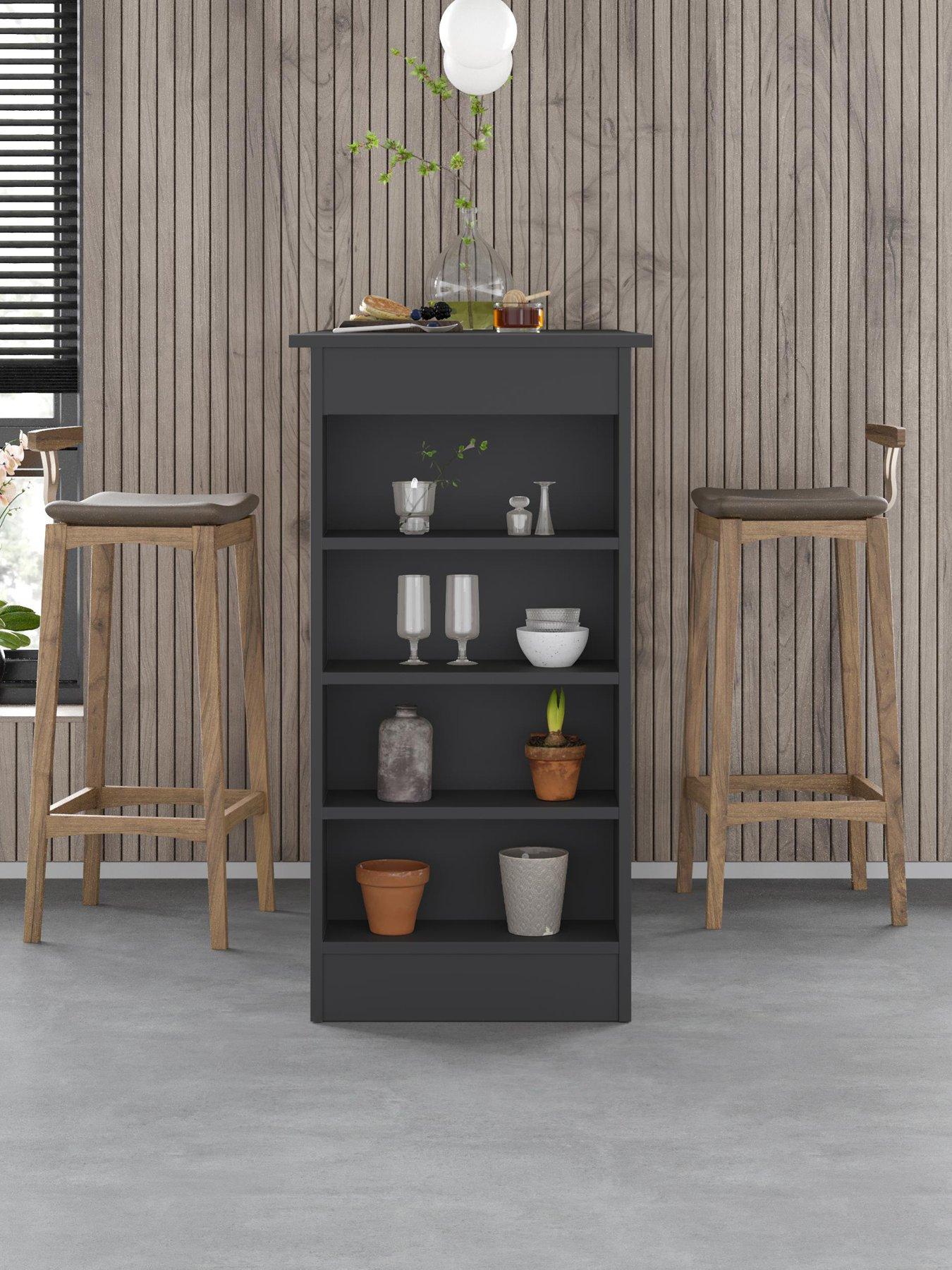  image of decortie-swallow-bar-table-anthracite