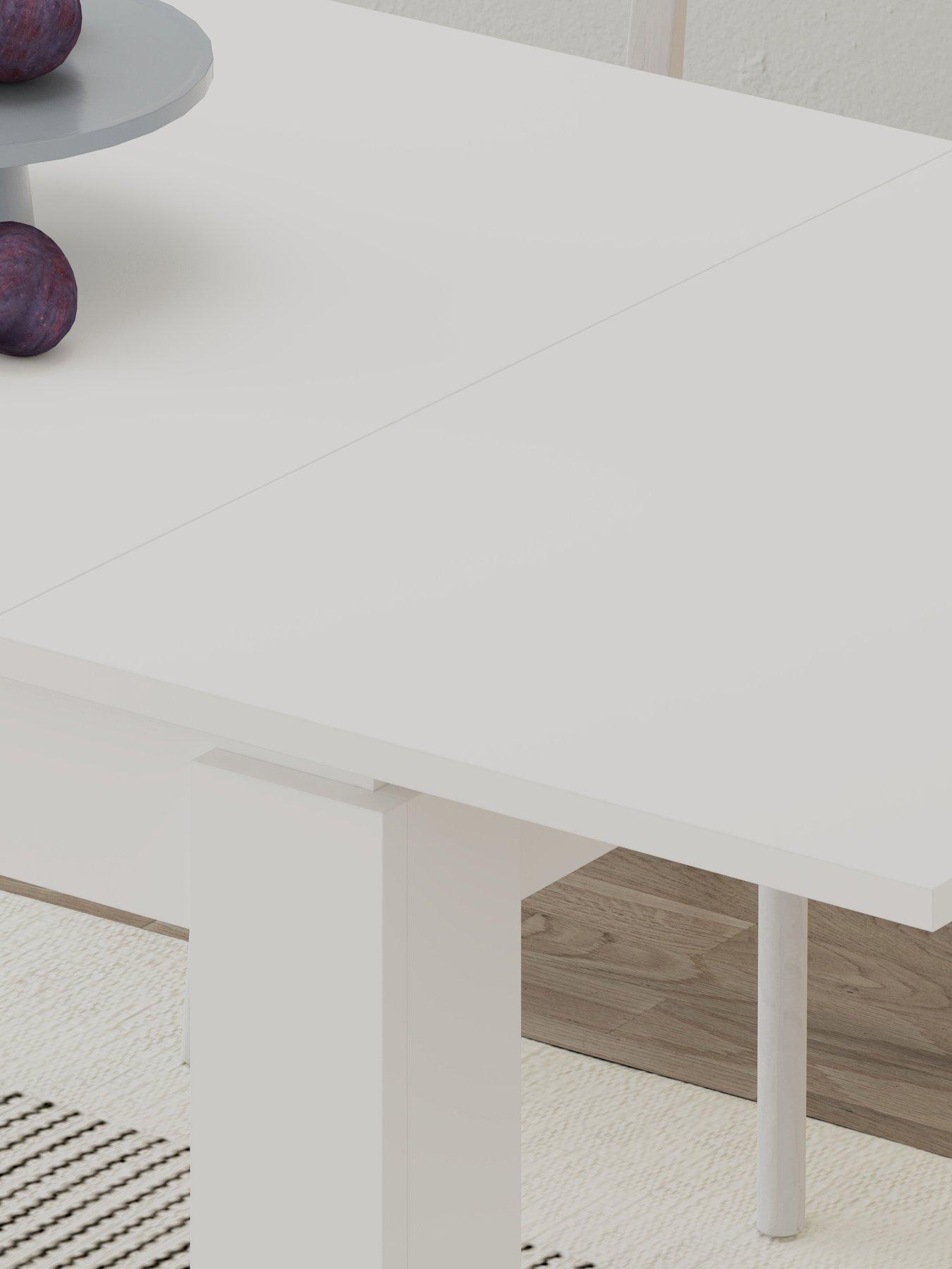  image of decortie-tolmen-dining-table-white