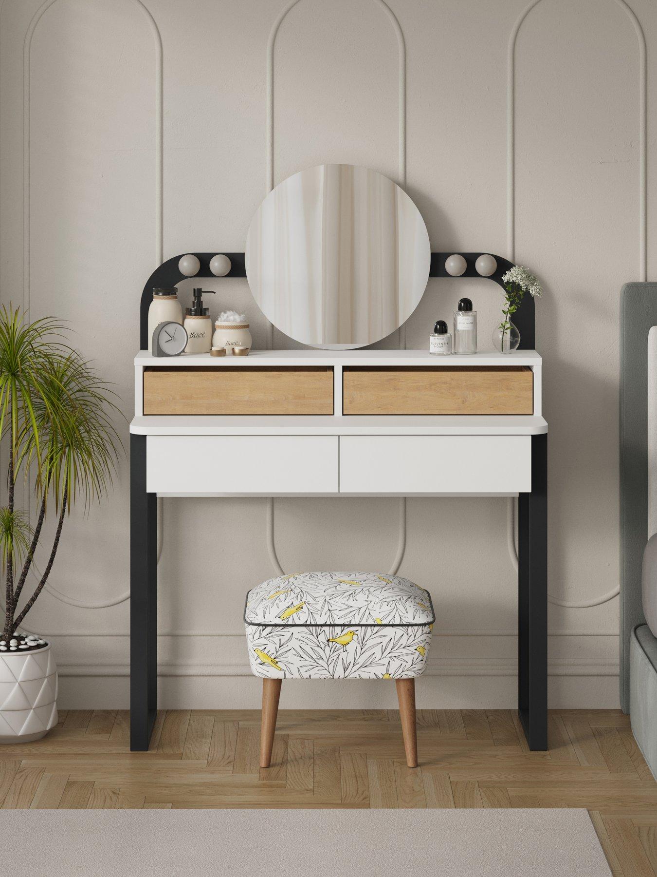  image of decortie-lora-dressing-table-white-oak