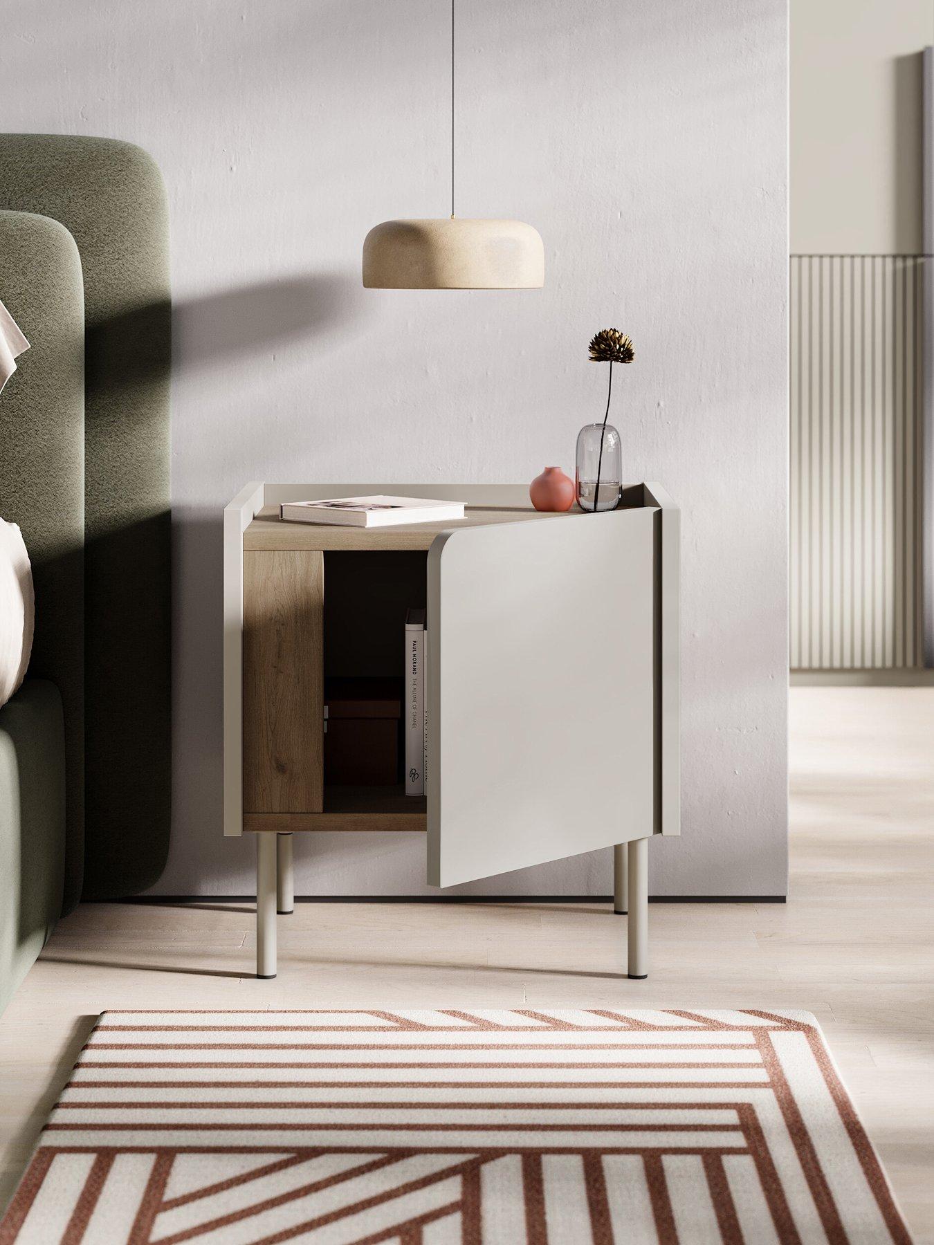  image of decortie-norm-bedside-table-sandstone