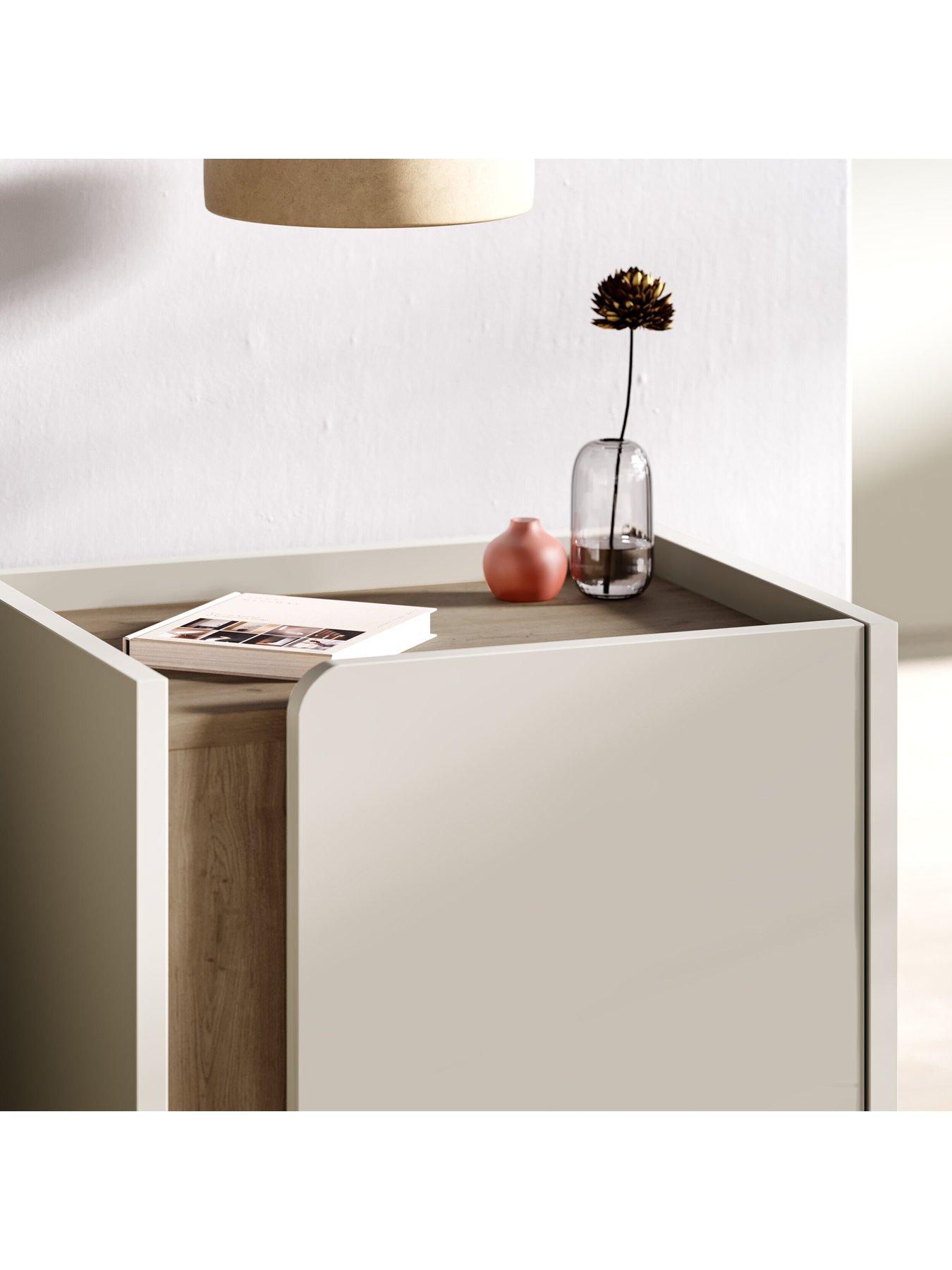  image of decortie-norm-bedside-table-sandstone