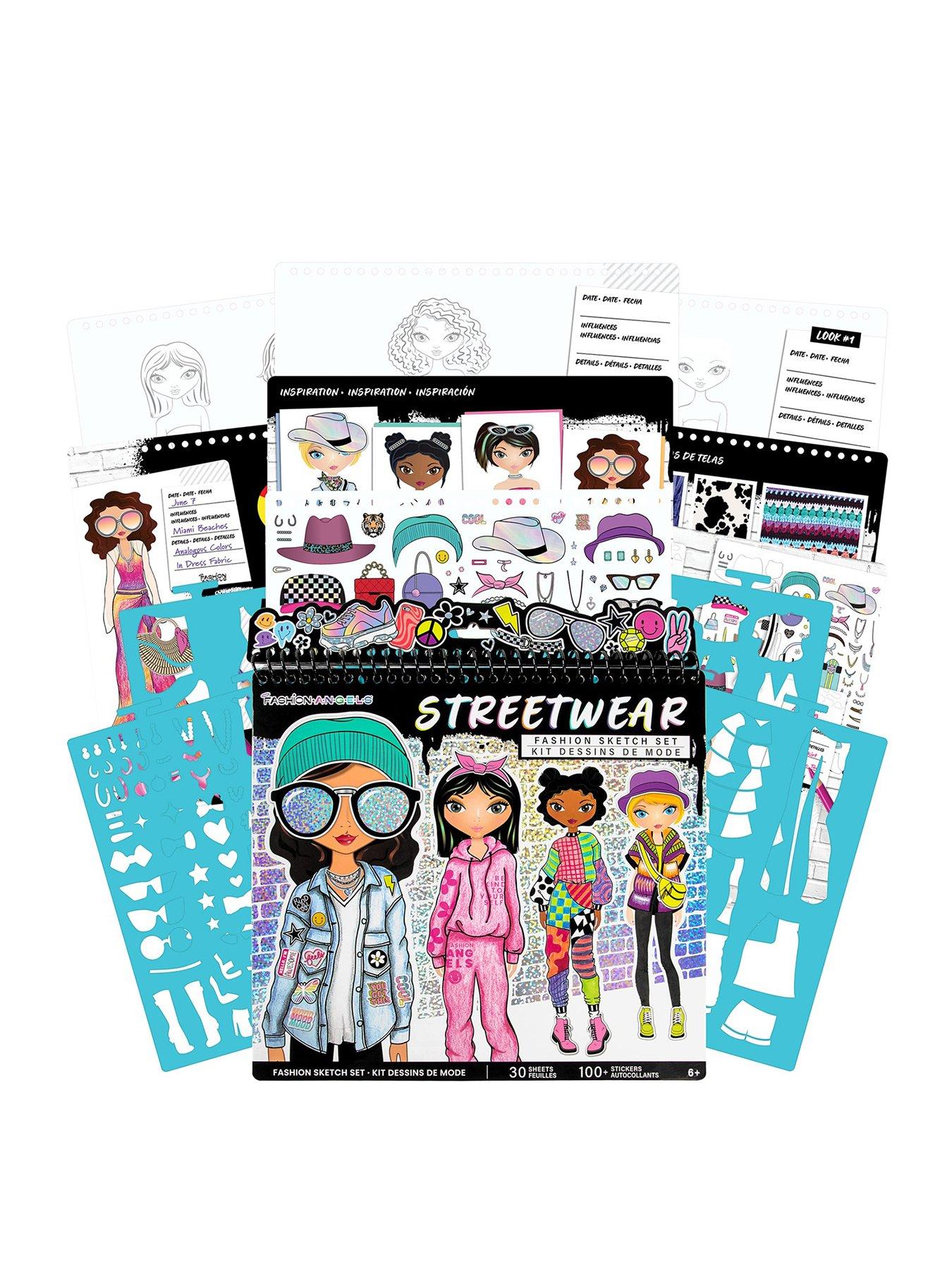  image of fashion-angels-streetwear-fashion-design-sketch-portfolio-pdq