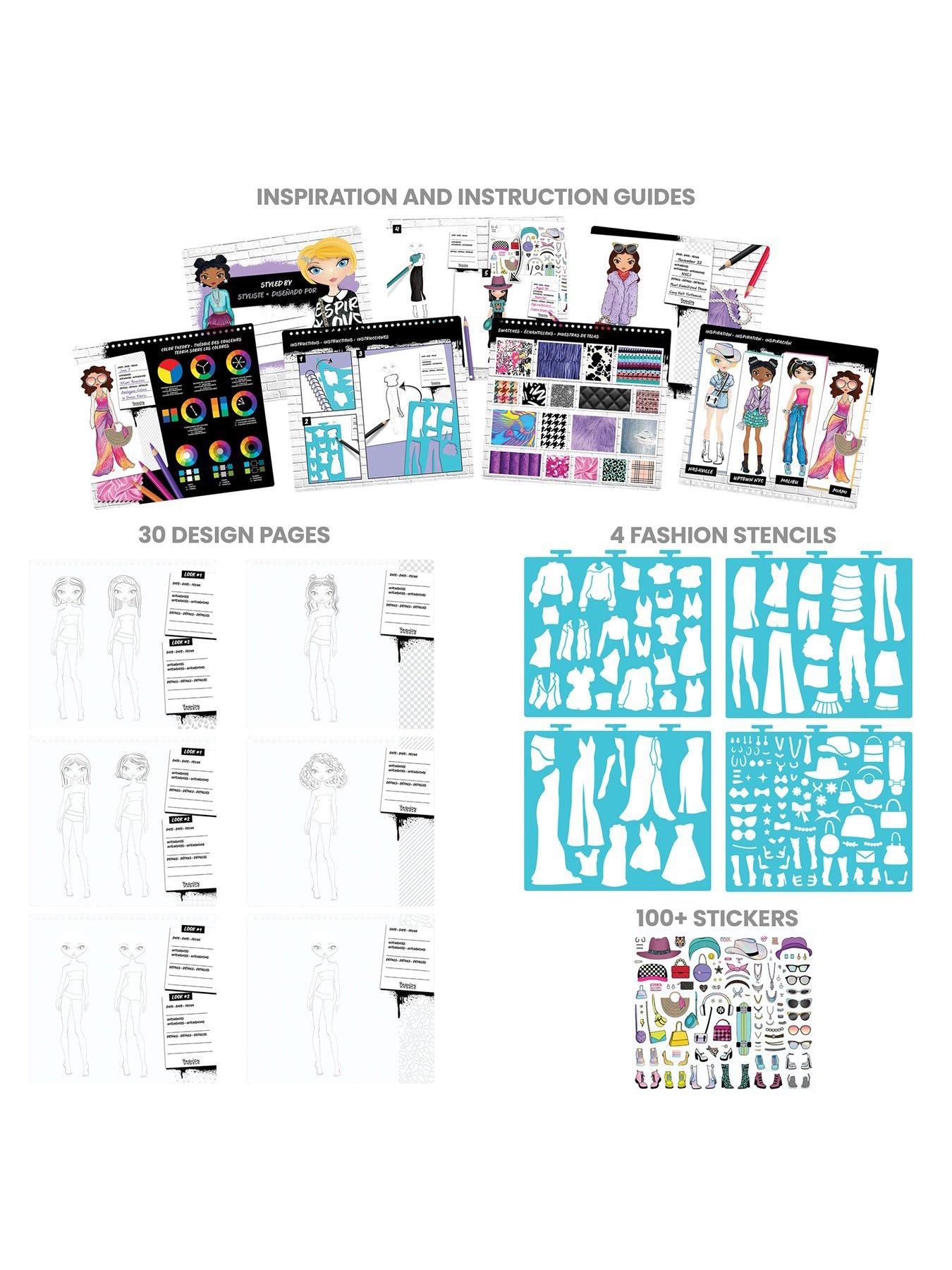  image of fashion-angels-streetwear-fashion-design-sketch-portfolio-pdq