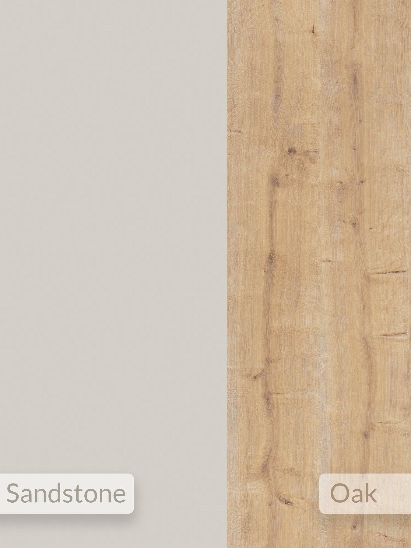  image of decortie-hillary-round-coffee-table-oak-sandstone