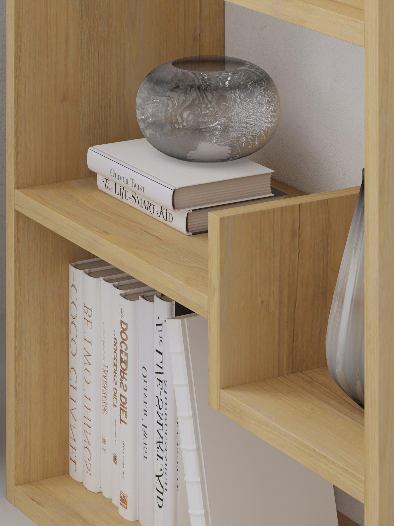  image of decortie-oppa-bookcase-oak-mocha