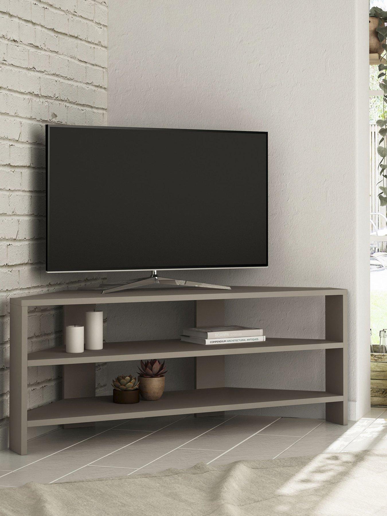  image of decortie-thales-corner-tv-stand-mocha