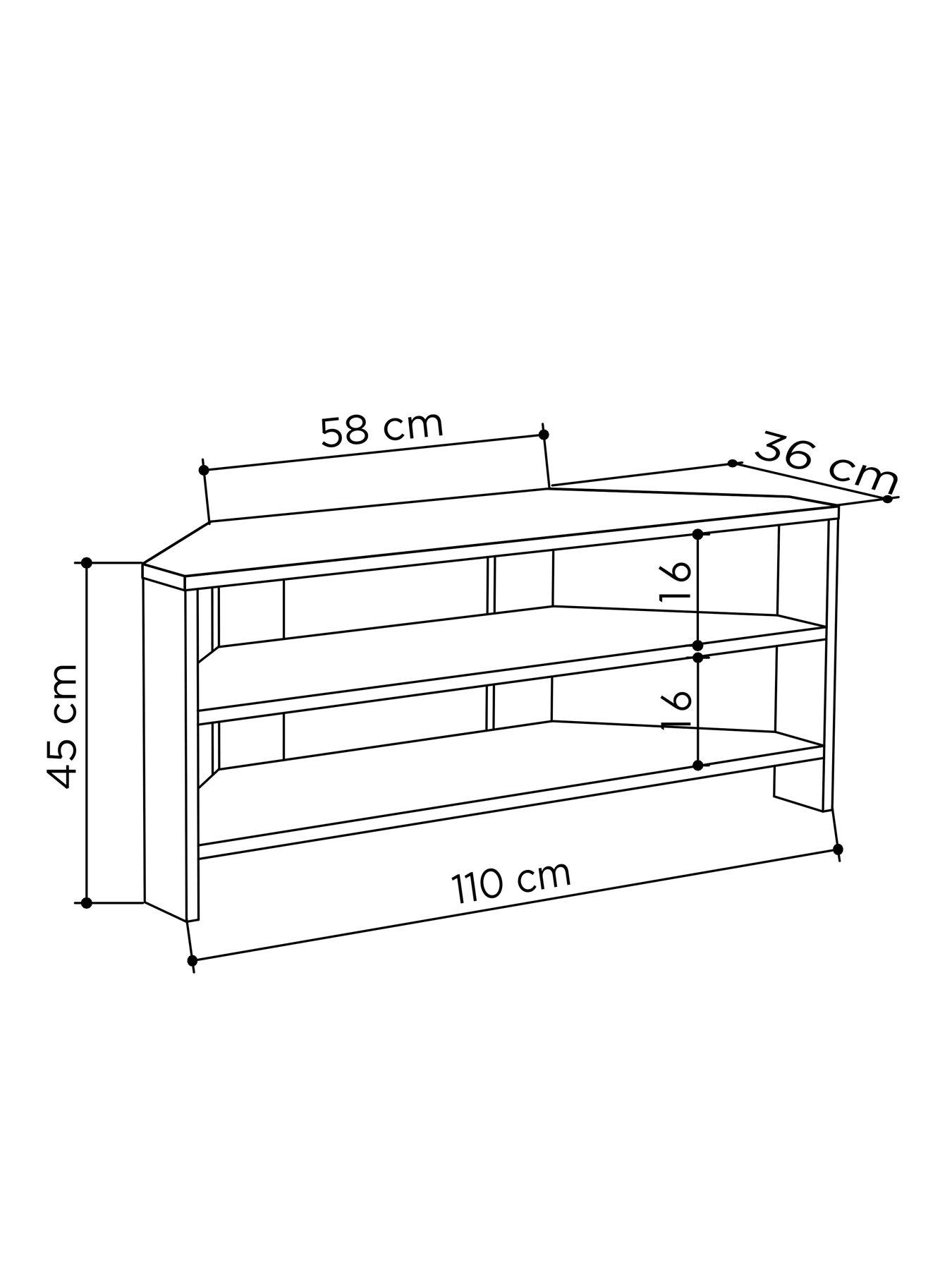  image of decortie-thales-corner-tv-stand-mocha