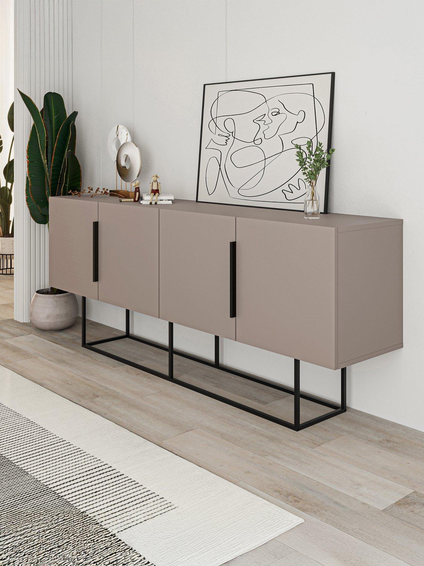  image of decortie-tontini-large-sideboard-mocha