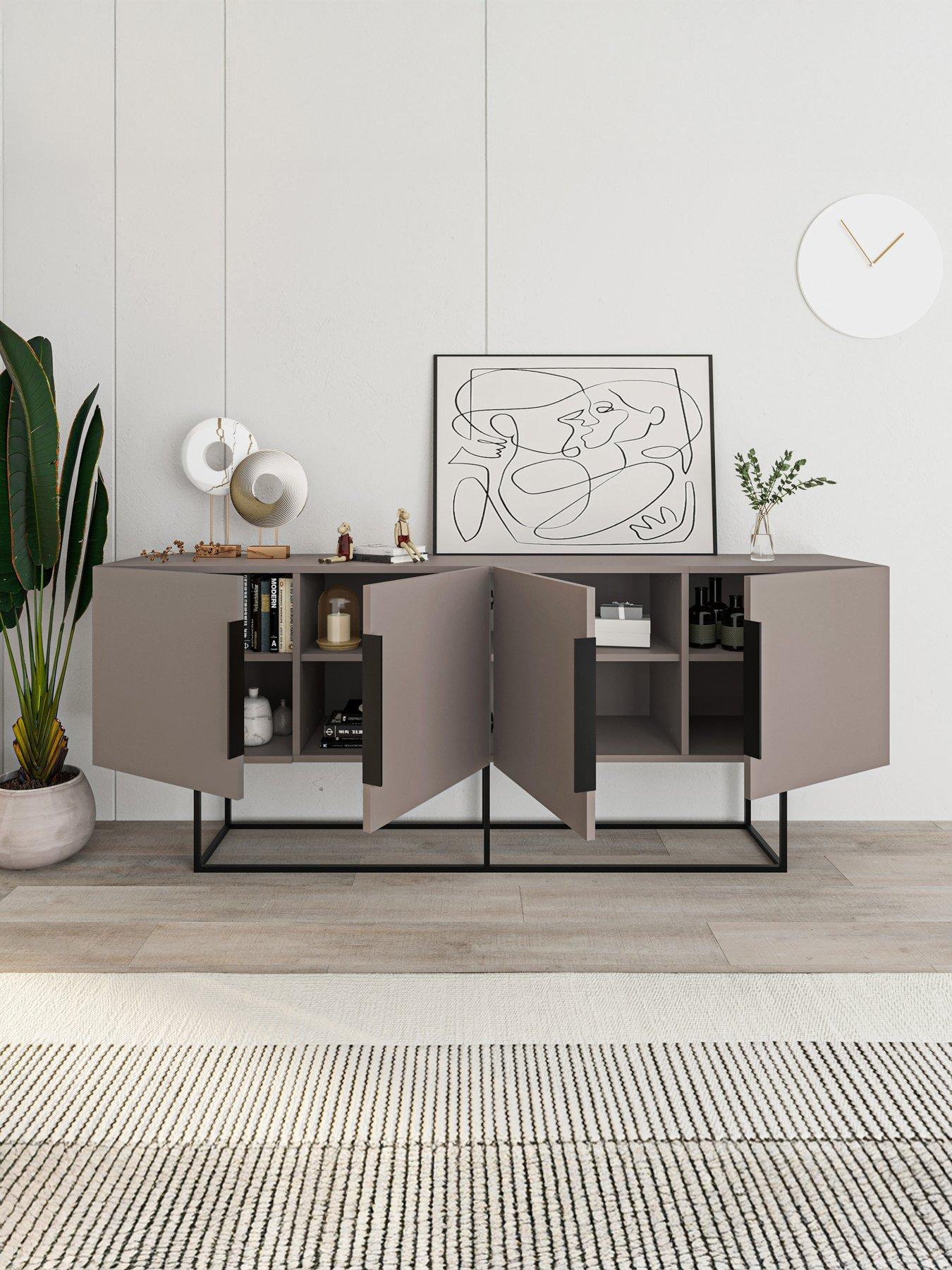 Image 4 of 7 of Decortie Tontini Large Sideboard - Mocha