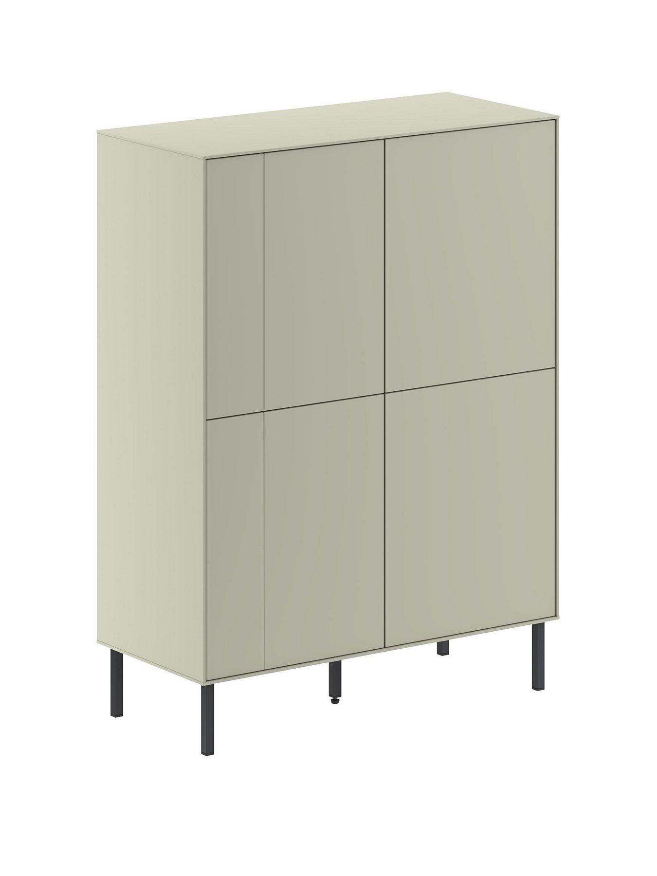  image of decortie-vena-cabinet-sideboard-green