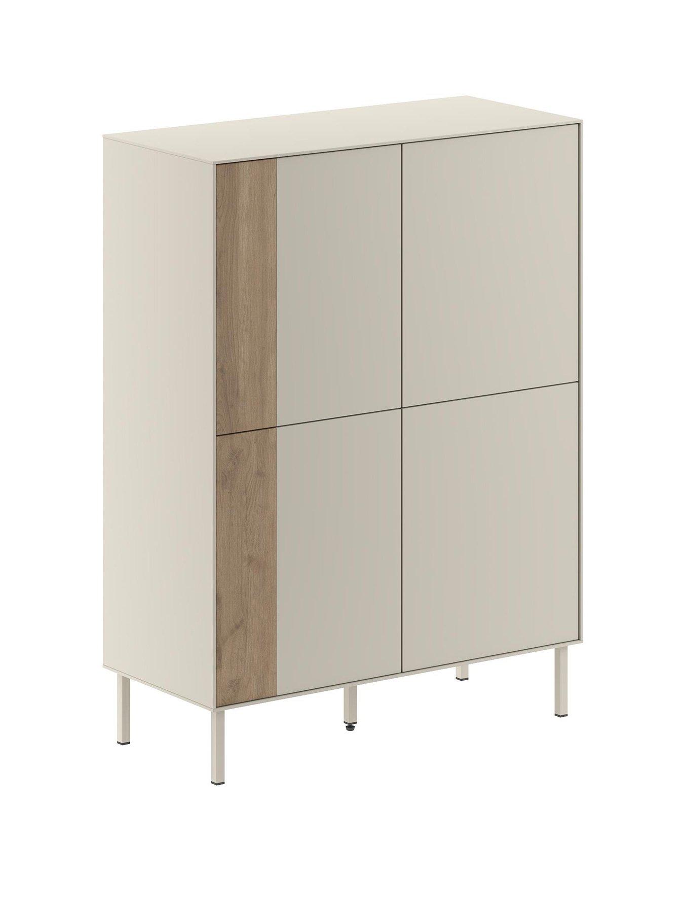  image of decortie-vena-cabinet-sideboard-sandstone