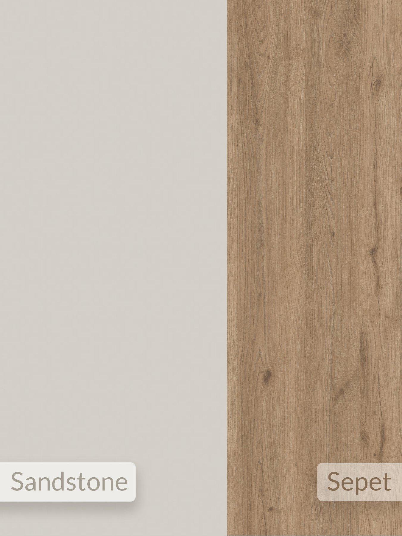  image of decortie-vena-cabinet-sideboard-sandstone