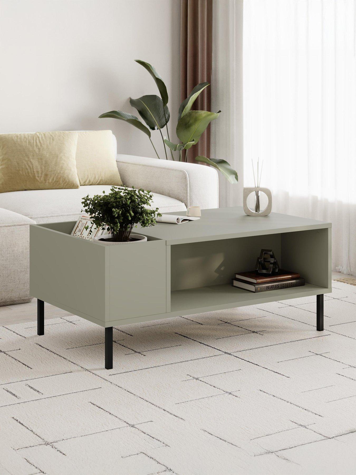 Decortie Vena Coffee Table - Green