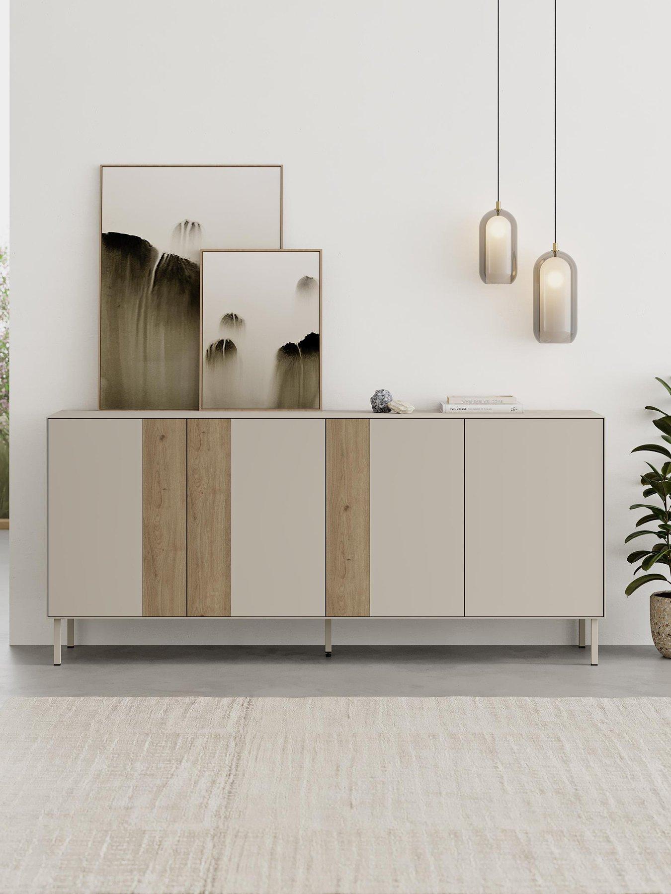 Image 3 of 7 of Decortie Vena Sideboard - Sandstone