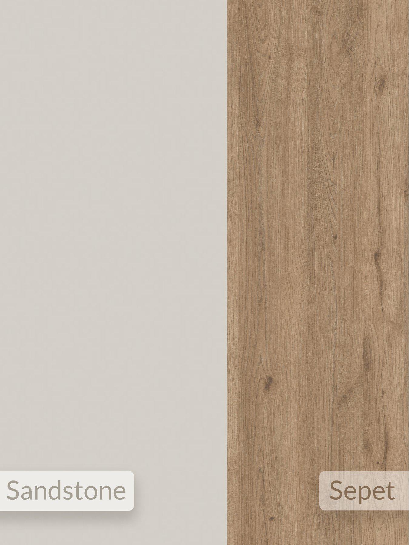 Image 7 of 7 of Decortie Vena Sideboard - Sandstone