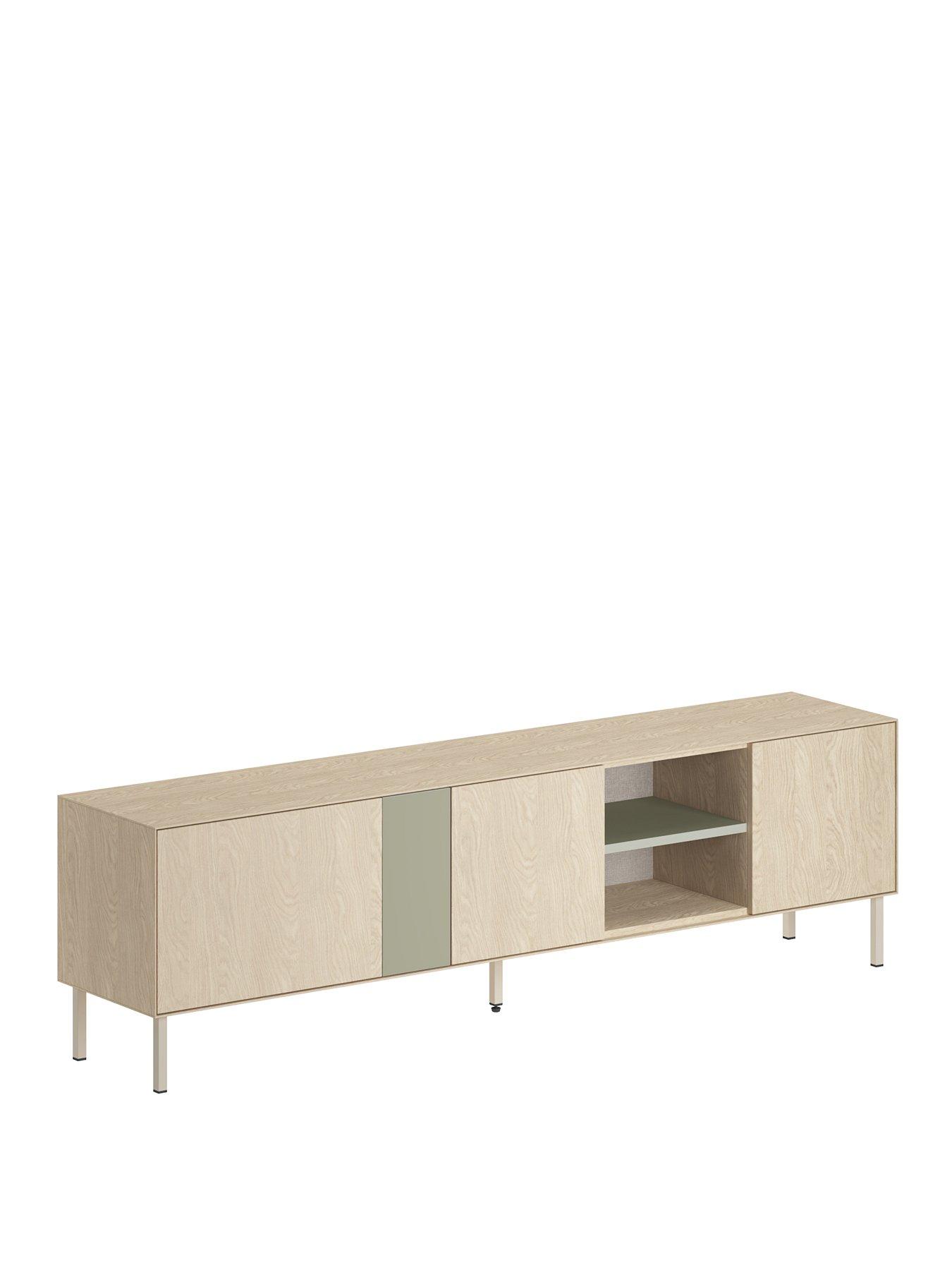  image of decortie-vena-tv-stand-green