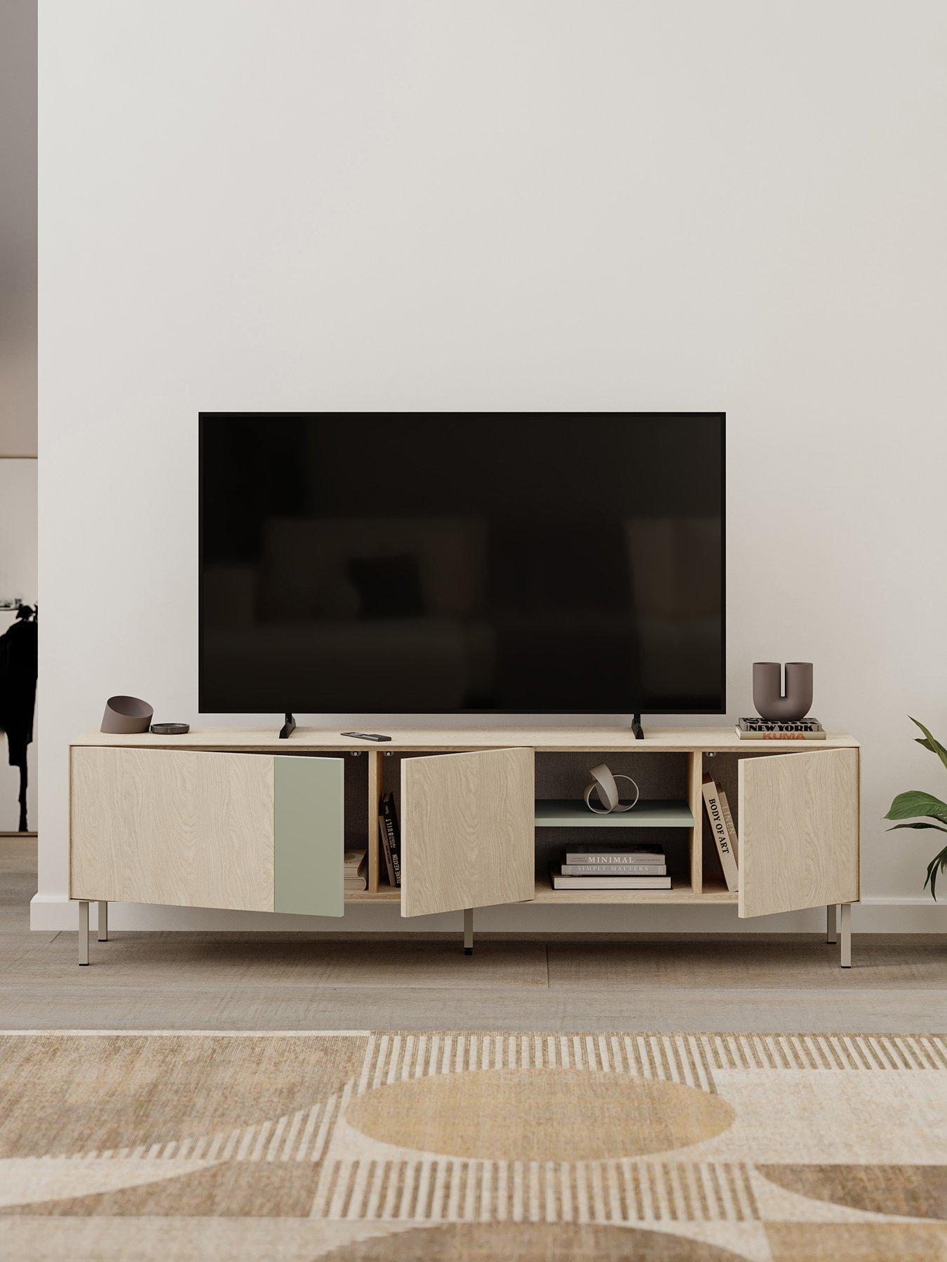  image of decortie-vena-tv-stand-green
