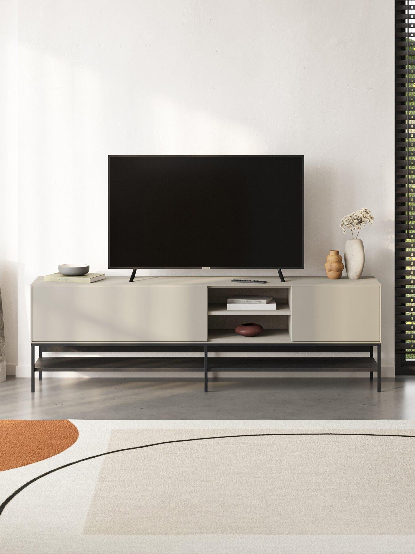  image of decortie-amira-large-tv-unit-sandstone